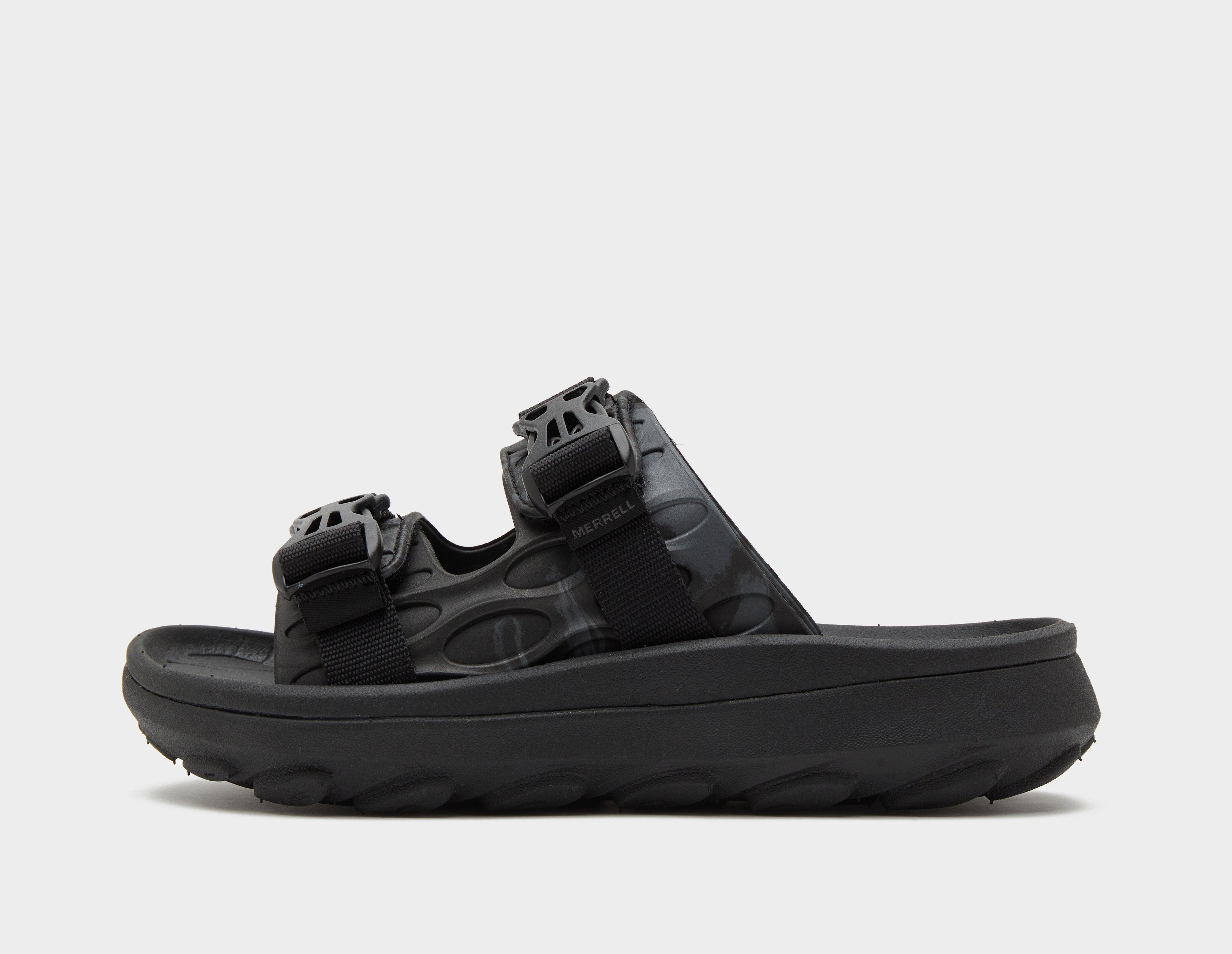 Merrell black sandals on sale womens