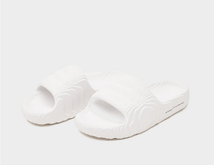 White adidas Originals Adilette 22 Slides Women's | size?