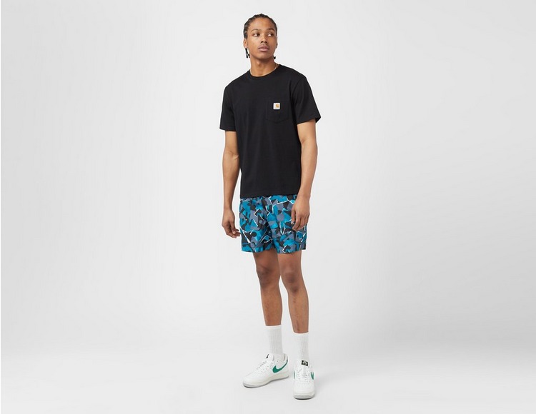 Blue Nike Camo Voyage Shorts | size?