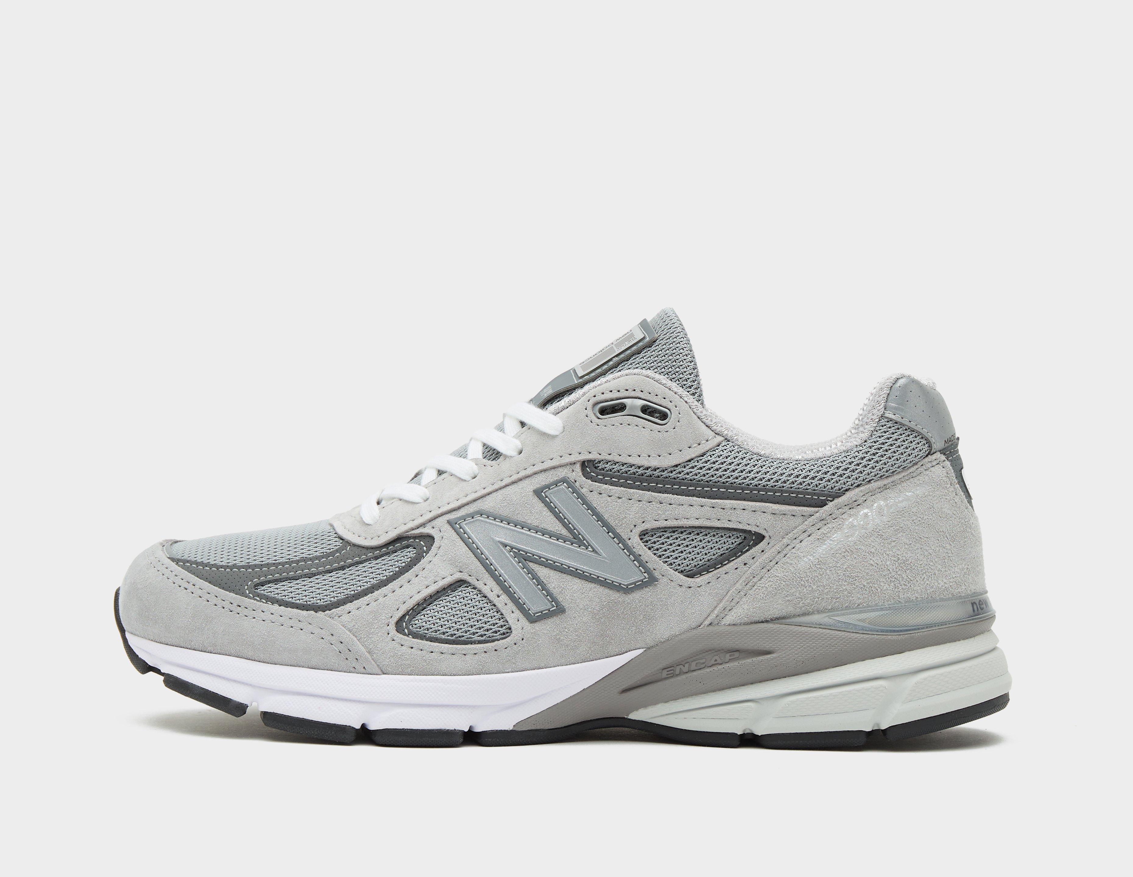 New balance 990v4 store grey sale