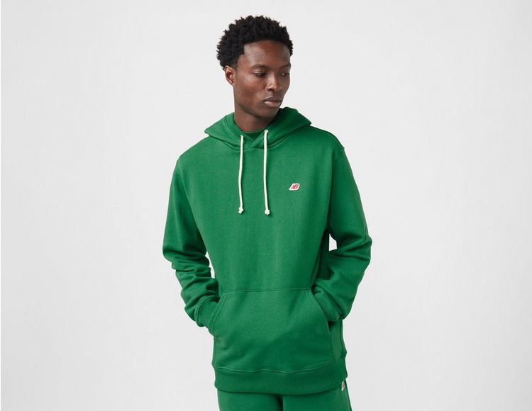 Green New Balance Made in USA Core Hoodie | size?