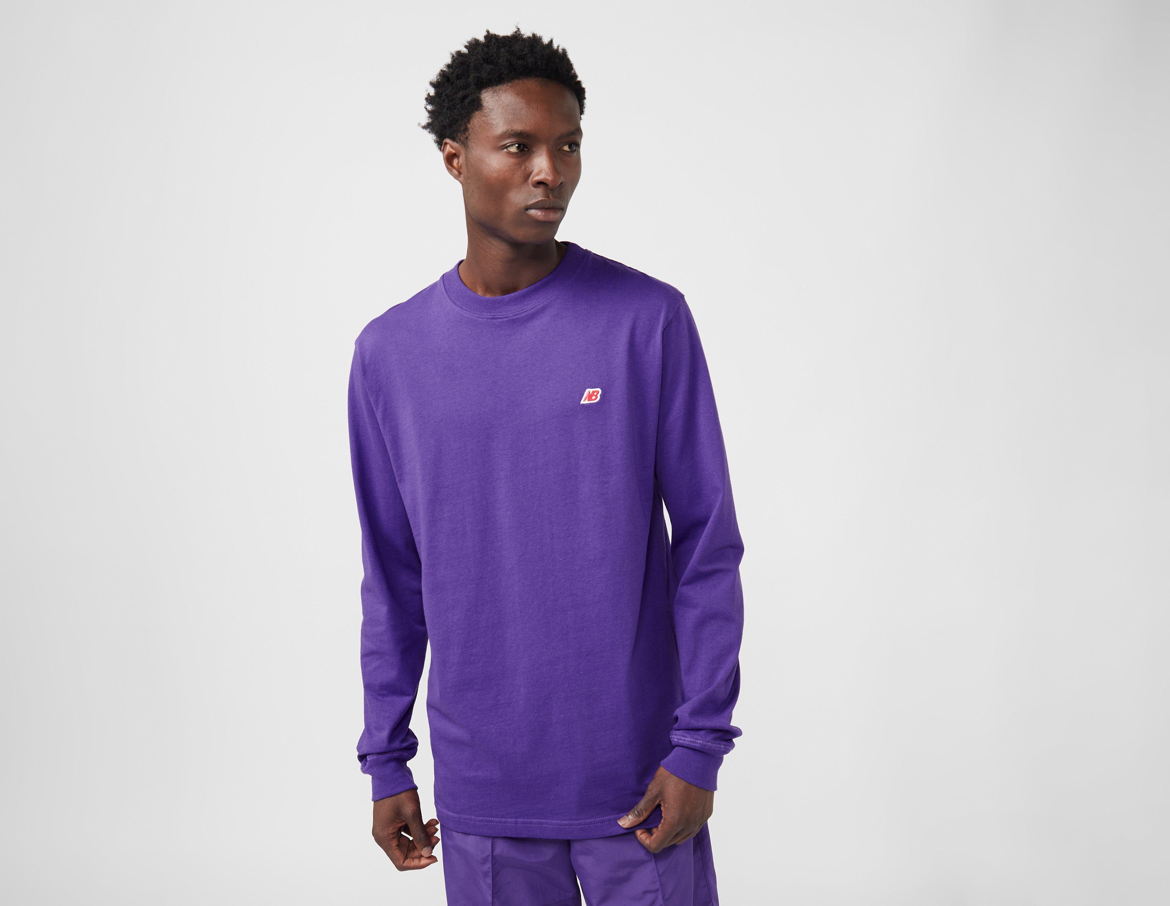 Purple New Balance Made in USA Core Long Shirt Arvind? Sleeve T  Sneakers NEW BALANCE PV500BA1 Gri