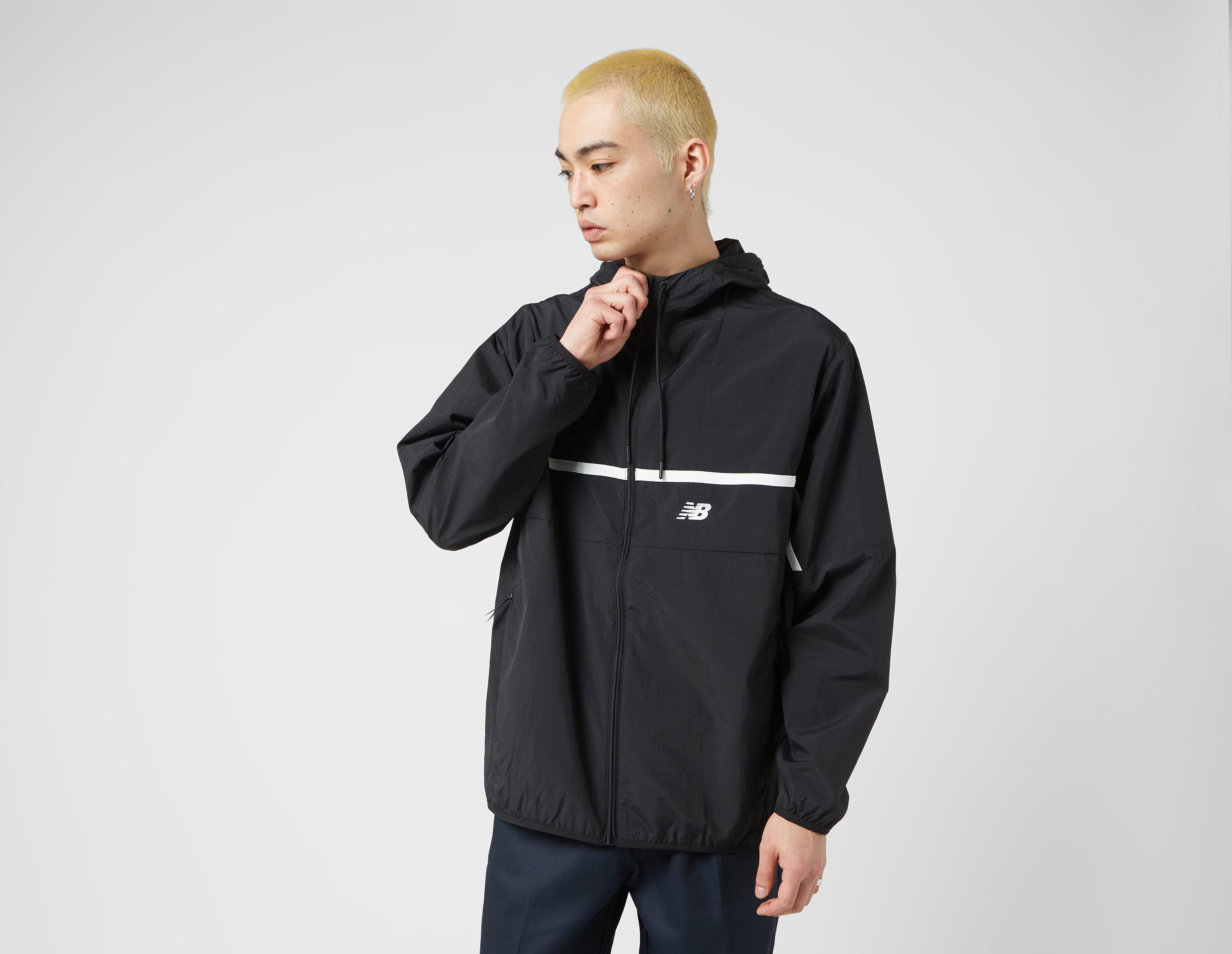 Black New Balance Athletics Remastered Woven Jacket | size?