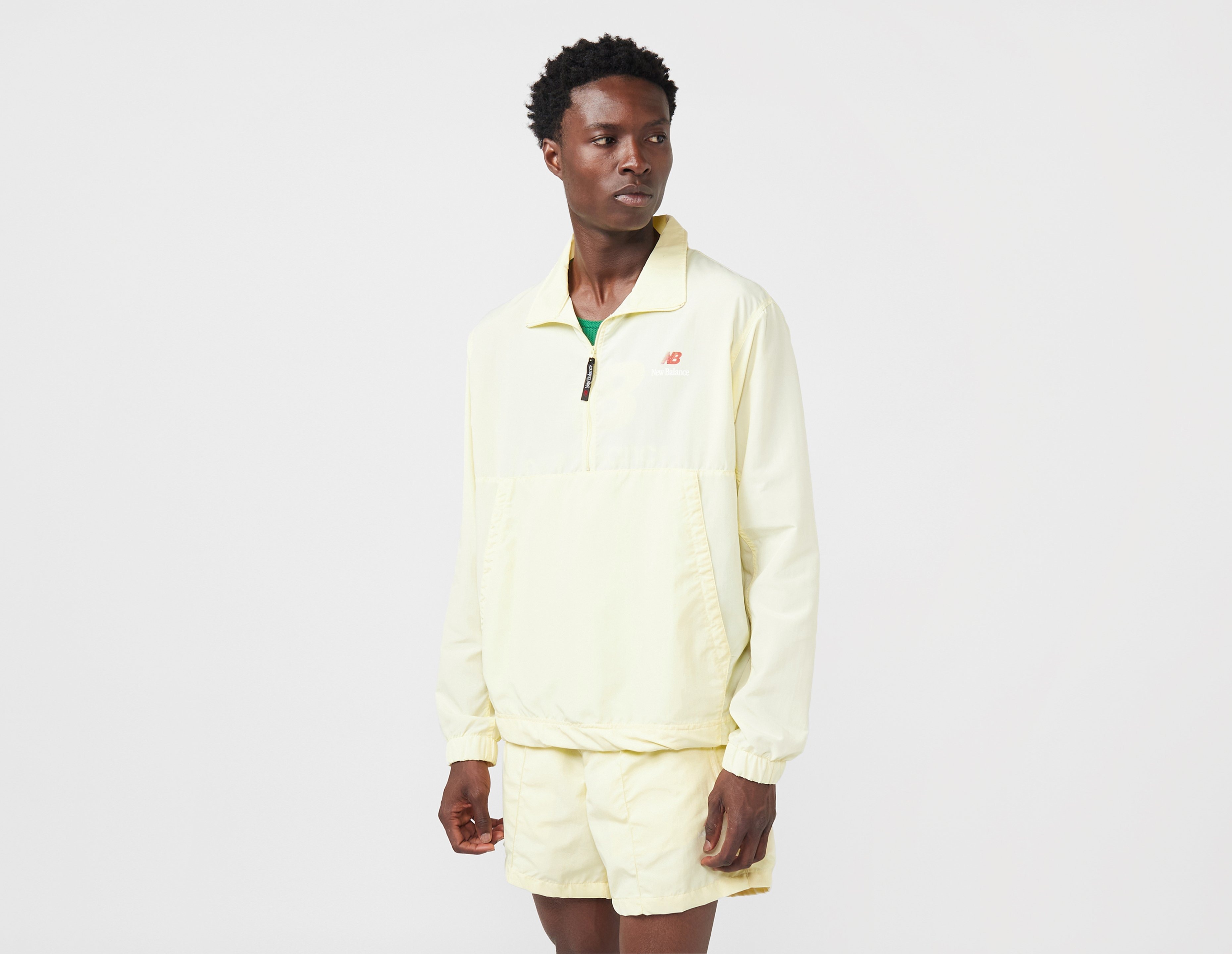 Yellow New Balance Made in USA QuarterZip Jacket size?