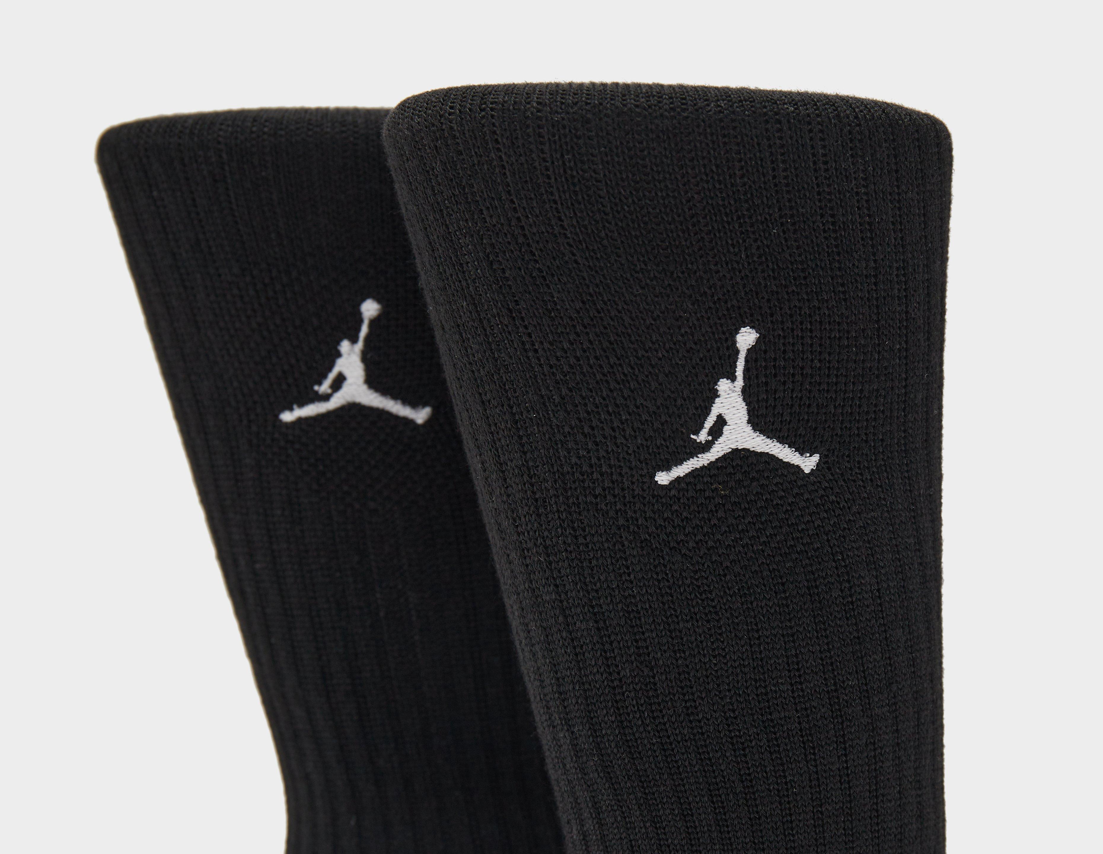 Jordan Air Lot de 3 paires de Chaussettes Noir- Size? France