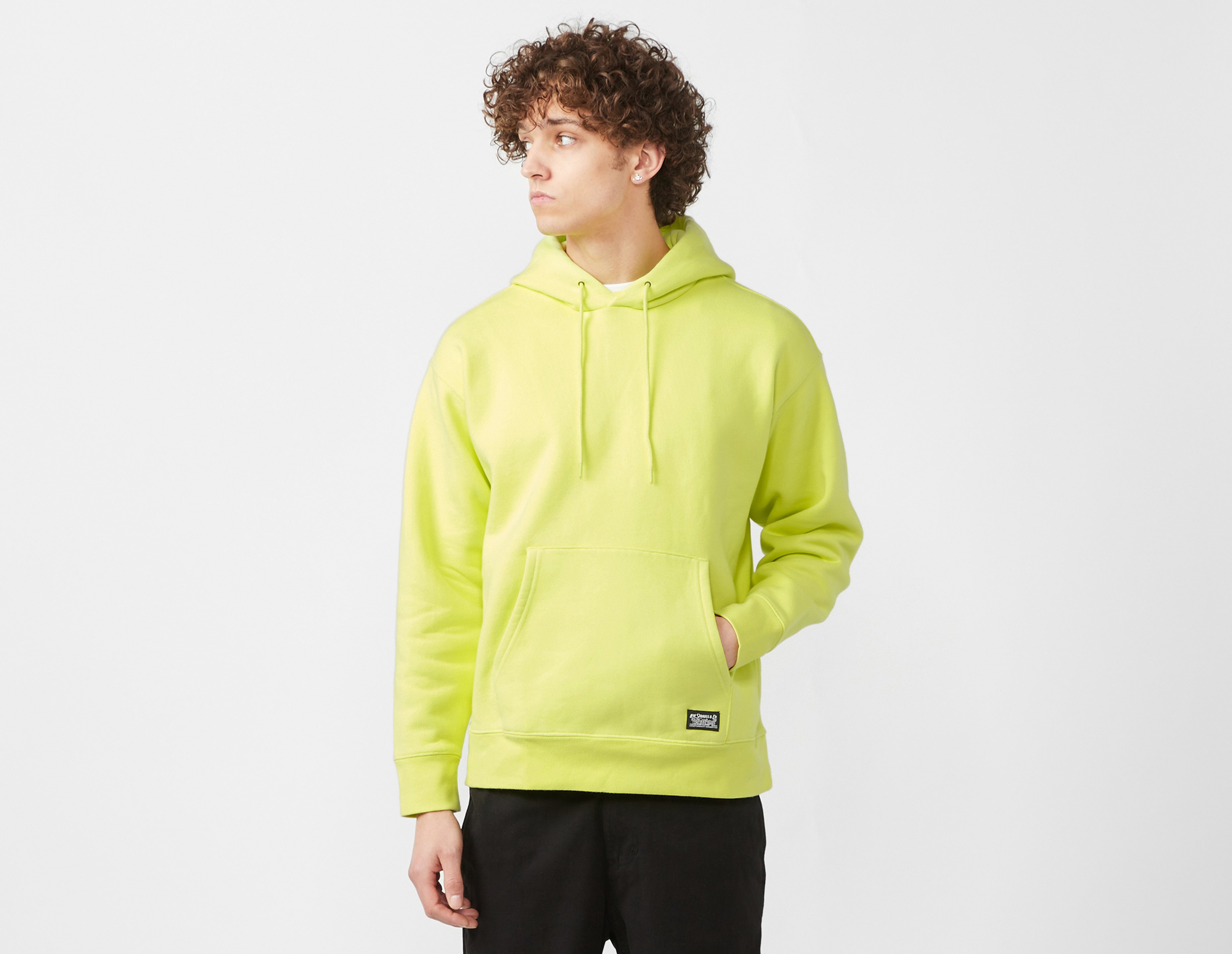 levi's skate hoodie, green