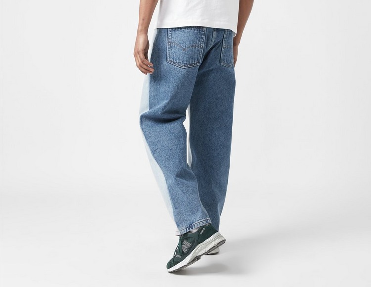 Blue LEVI\'S Skate Contrast Jeans | Healthdesign? | Ira mid-rise denim  shorts Blu