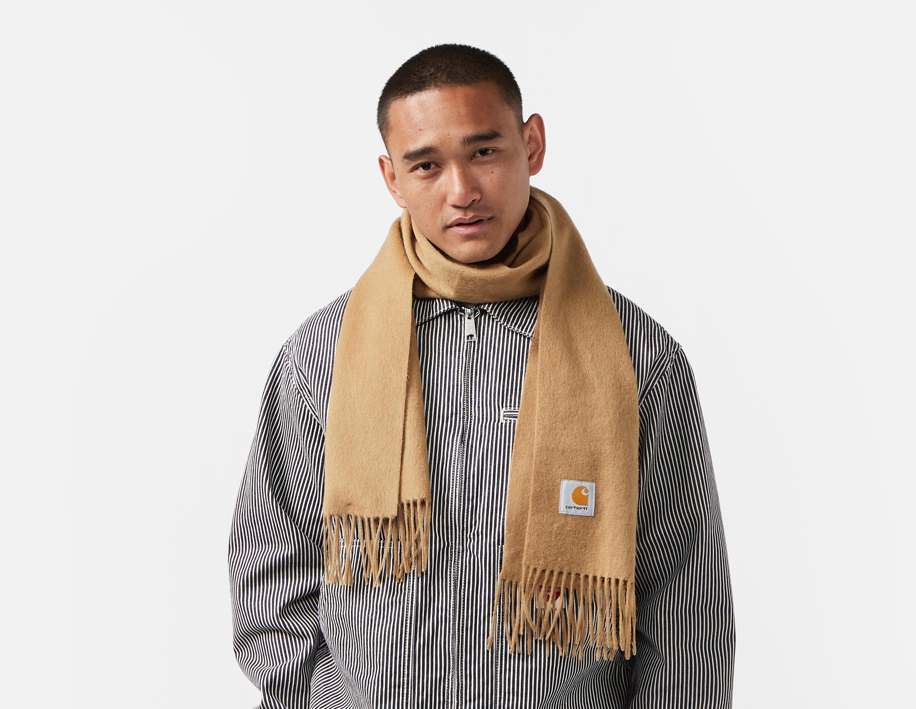 Brown Carhartt WIP Clan Wool Scarf | Healthdesign?