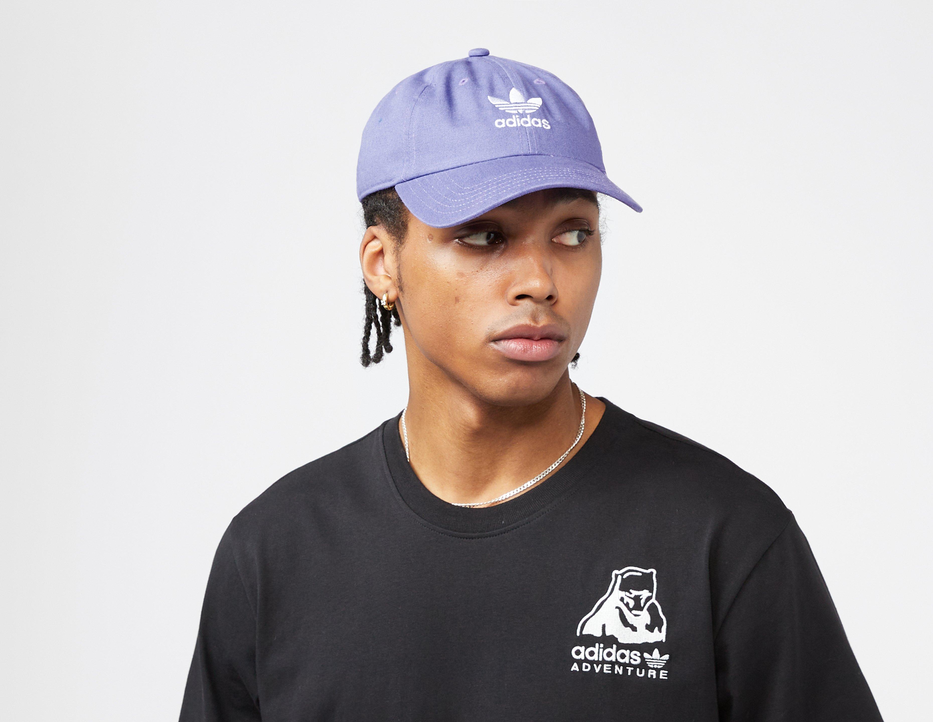 Adidas trefoil cap store blue