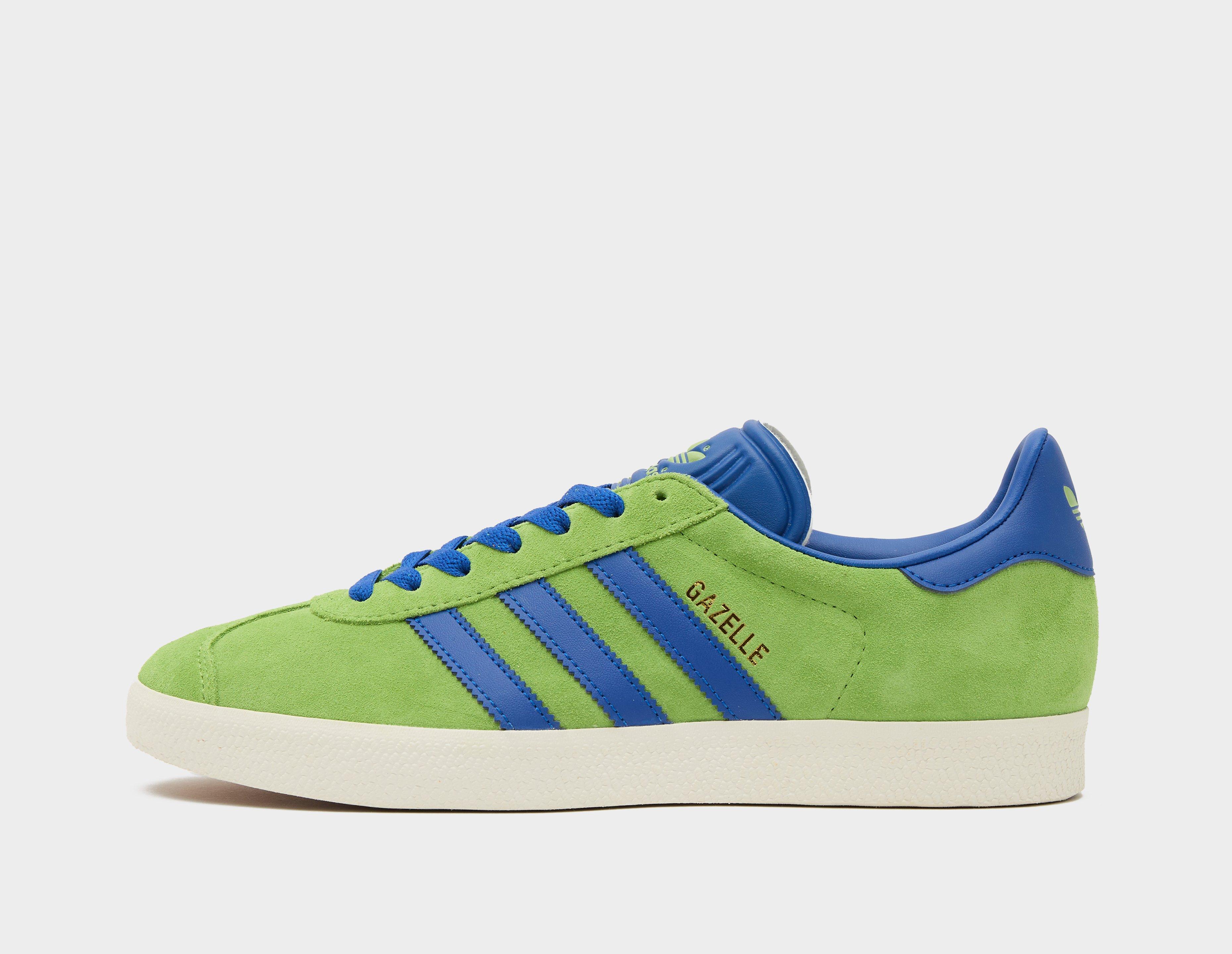 adidas gazelle yellow and green