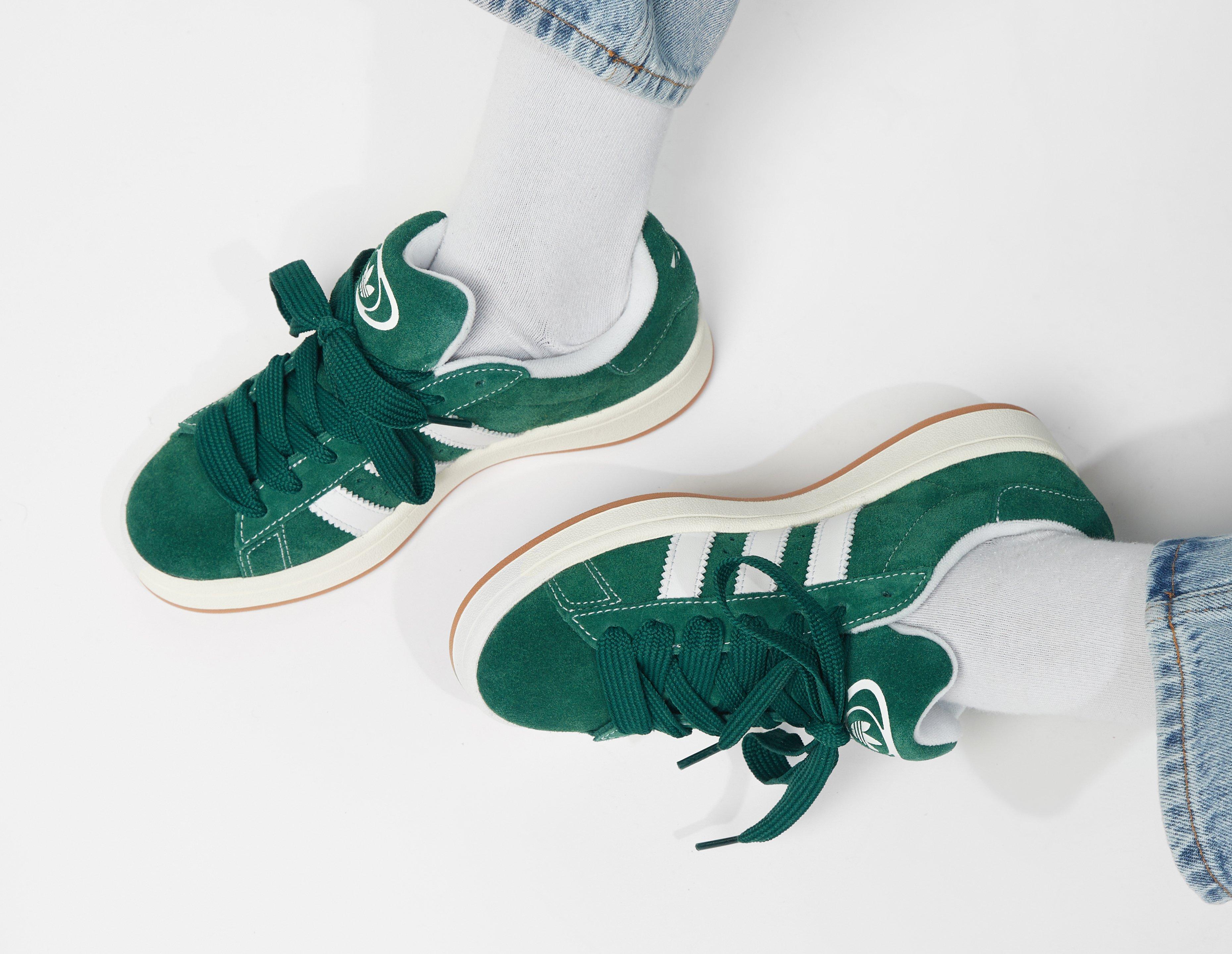 Adidas campus hot sale womens green