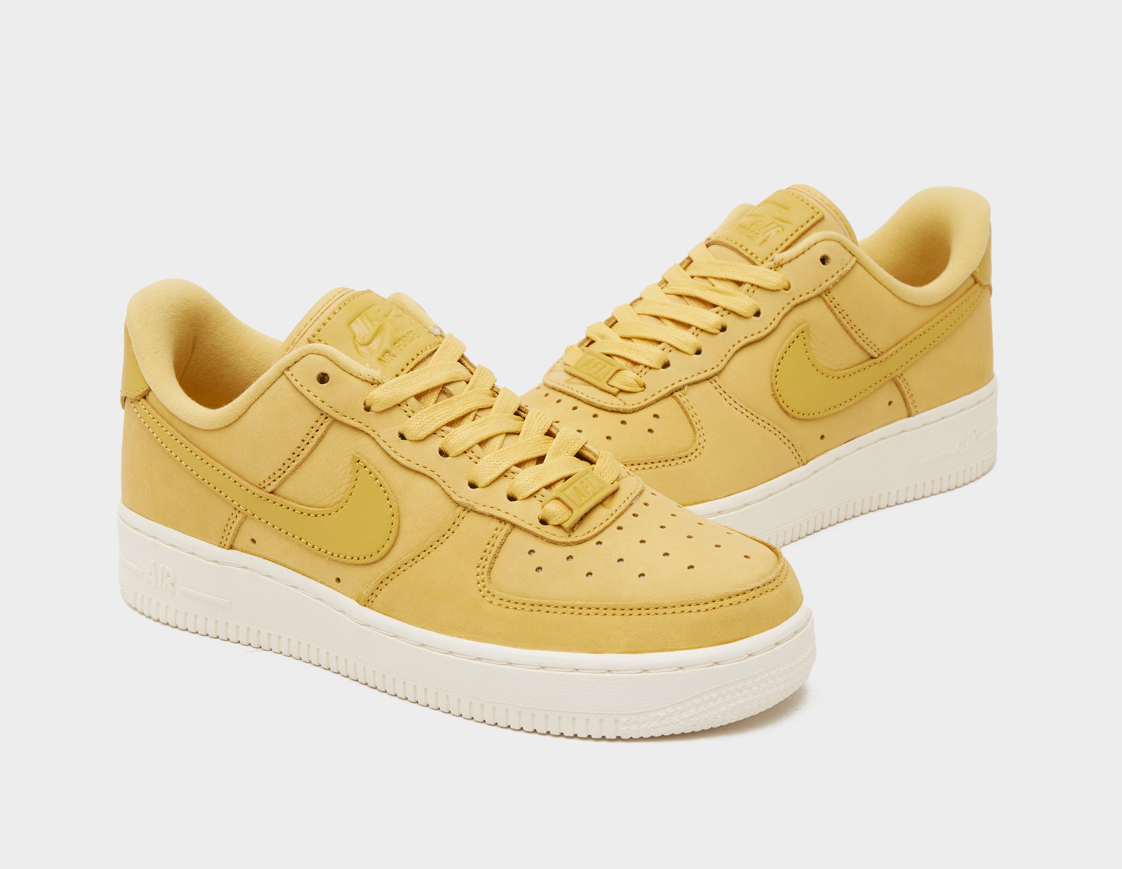 womens yellow air force 1