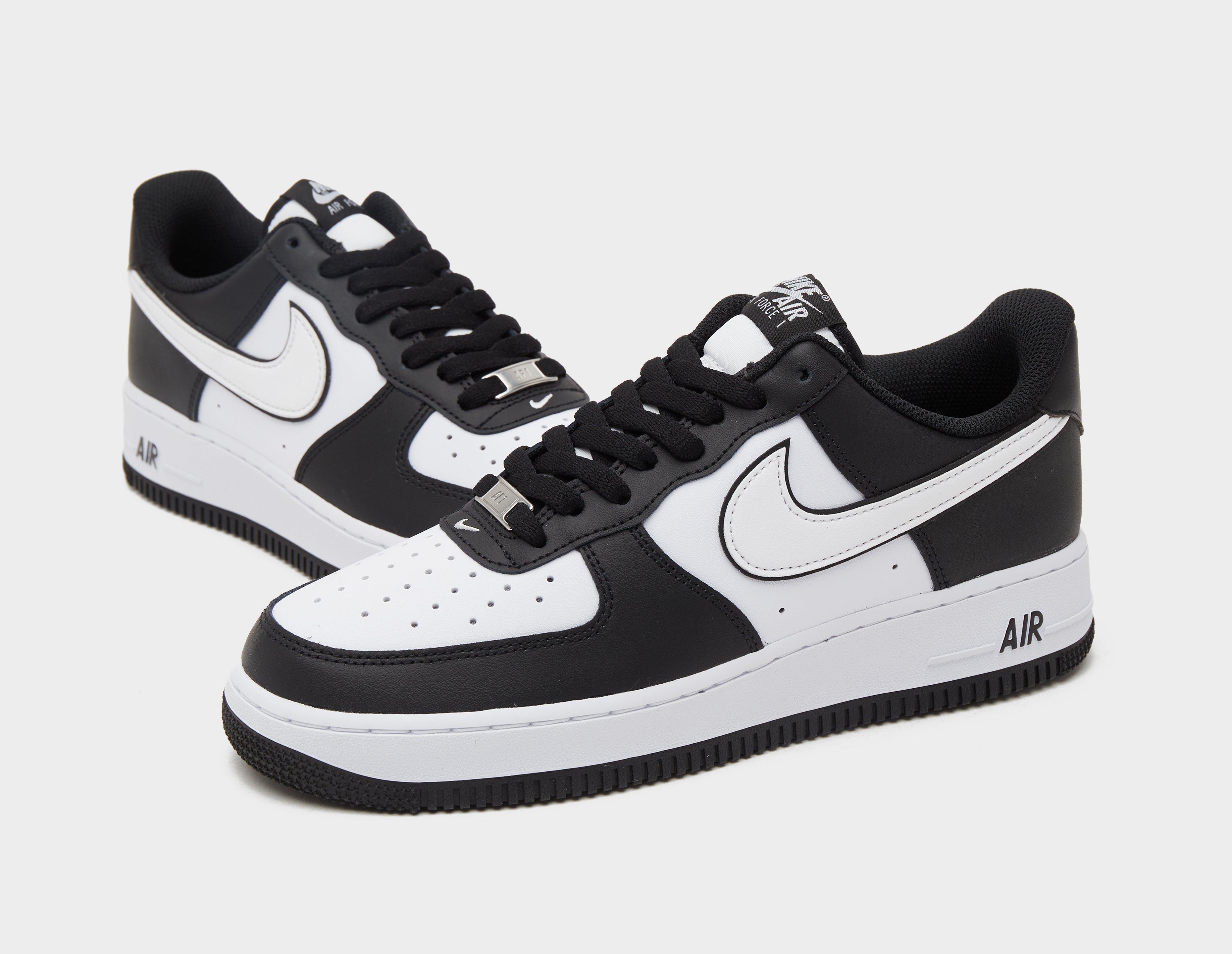 Nike air force 2024 1 hvis og sort