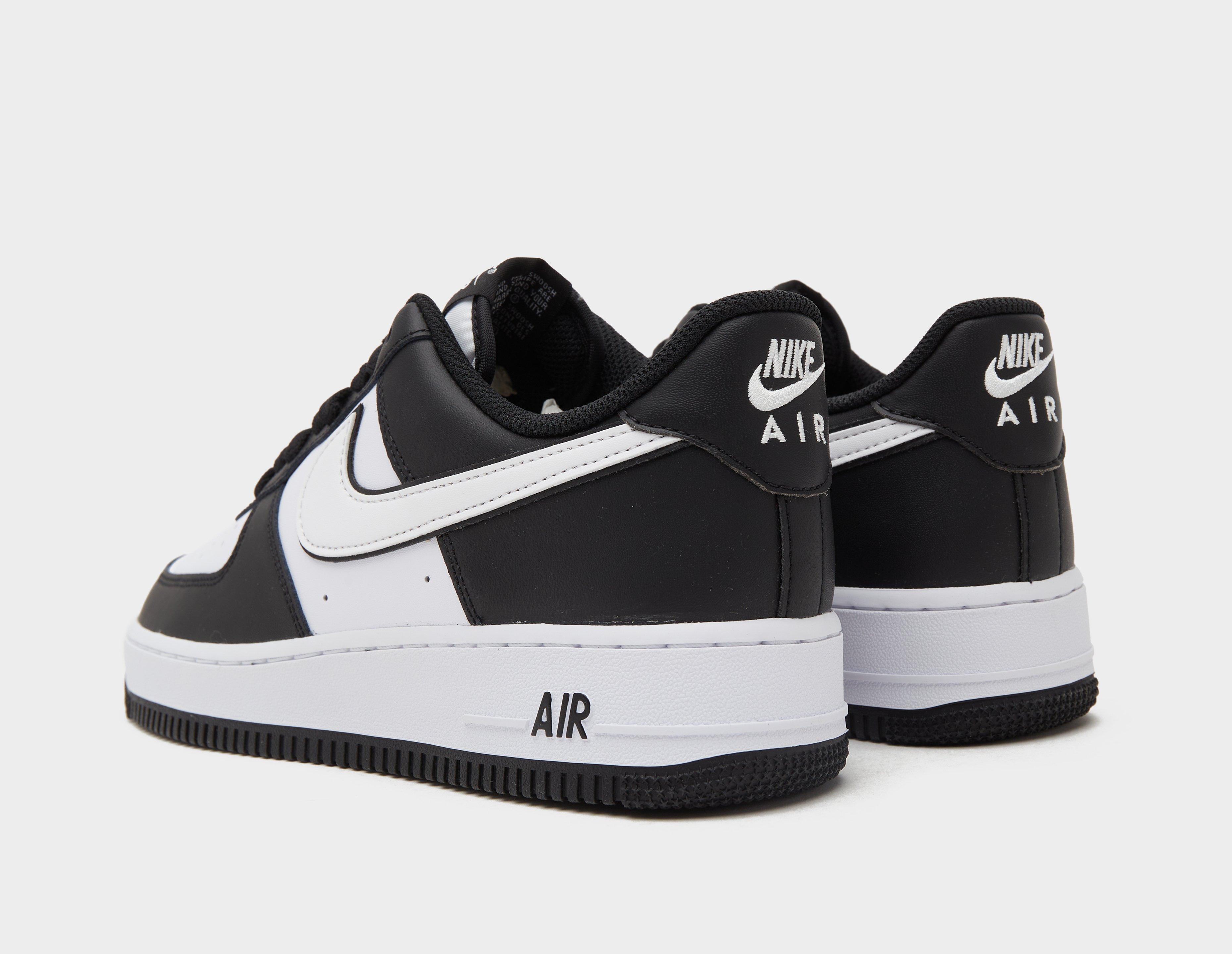 Nike Air Force 1 Low '07 LV8 Black Gold Jersey Mesh