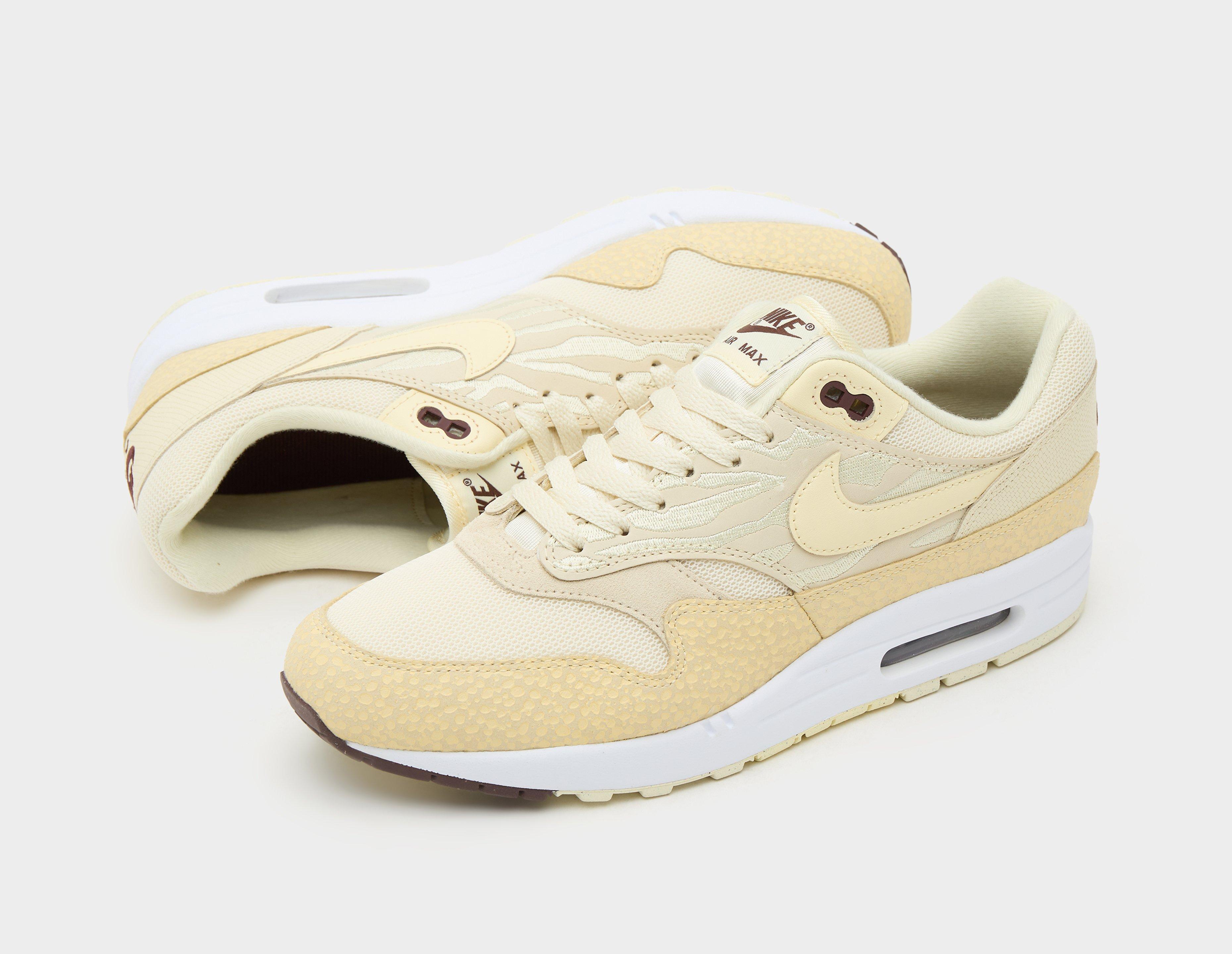 Nike air max 1 cheap beige suede