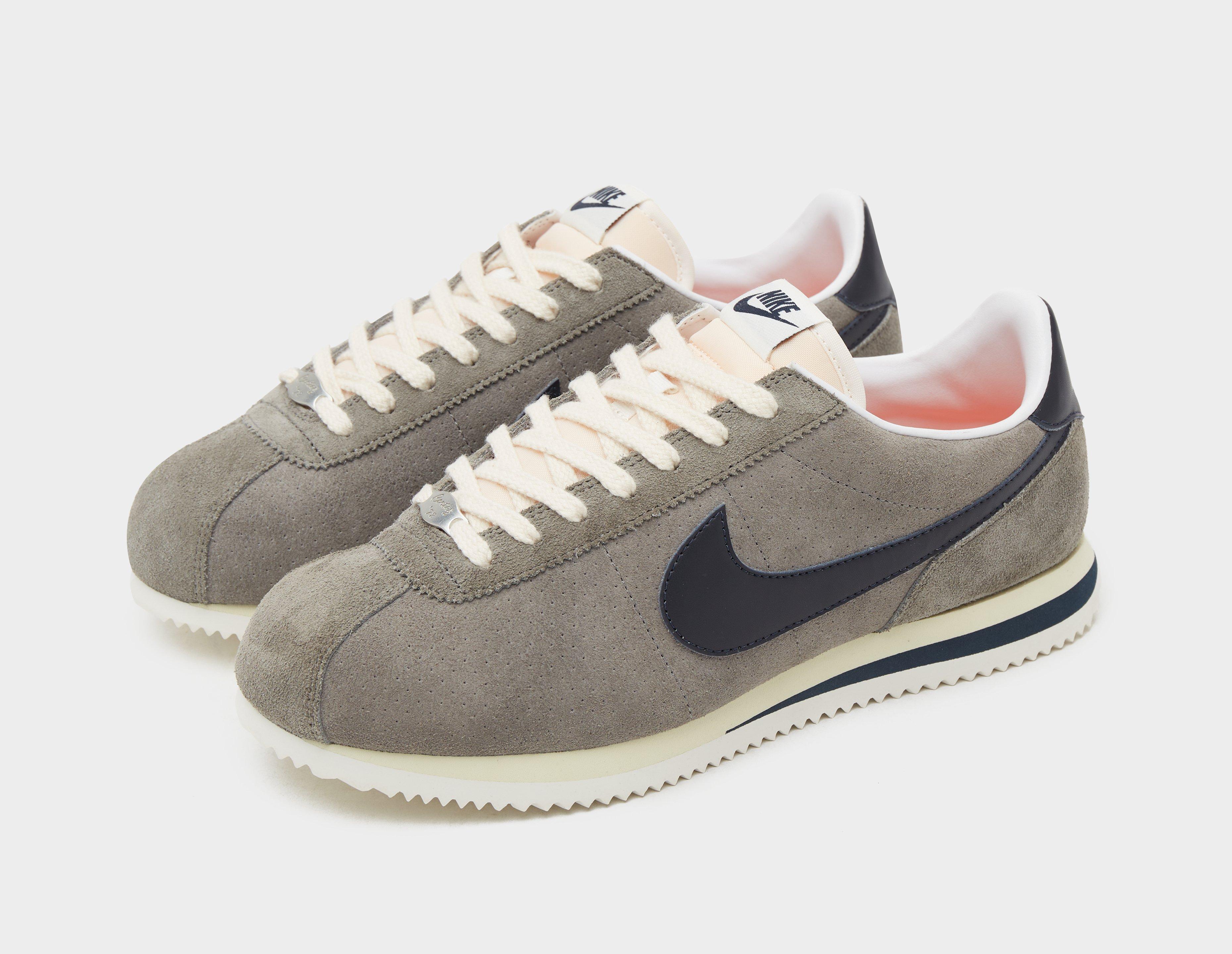 Nike cortez suede clearance sand