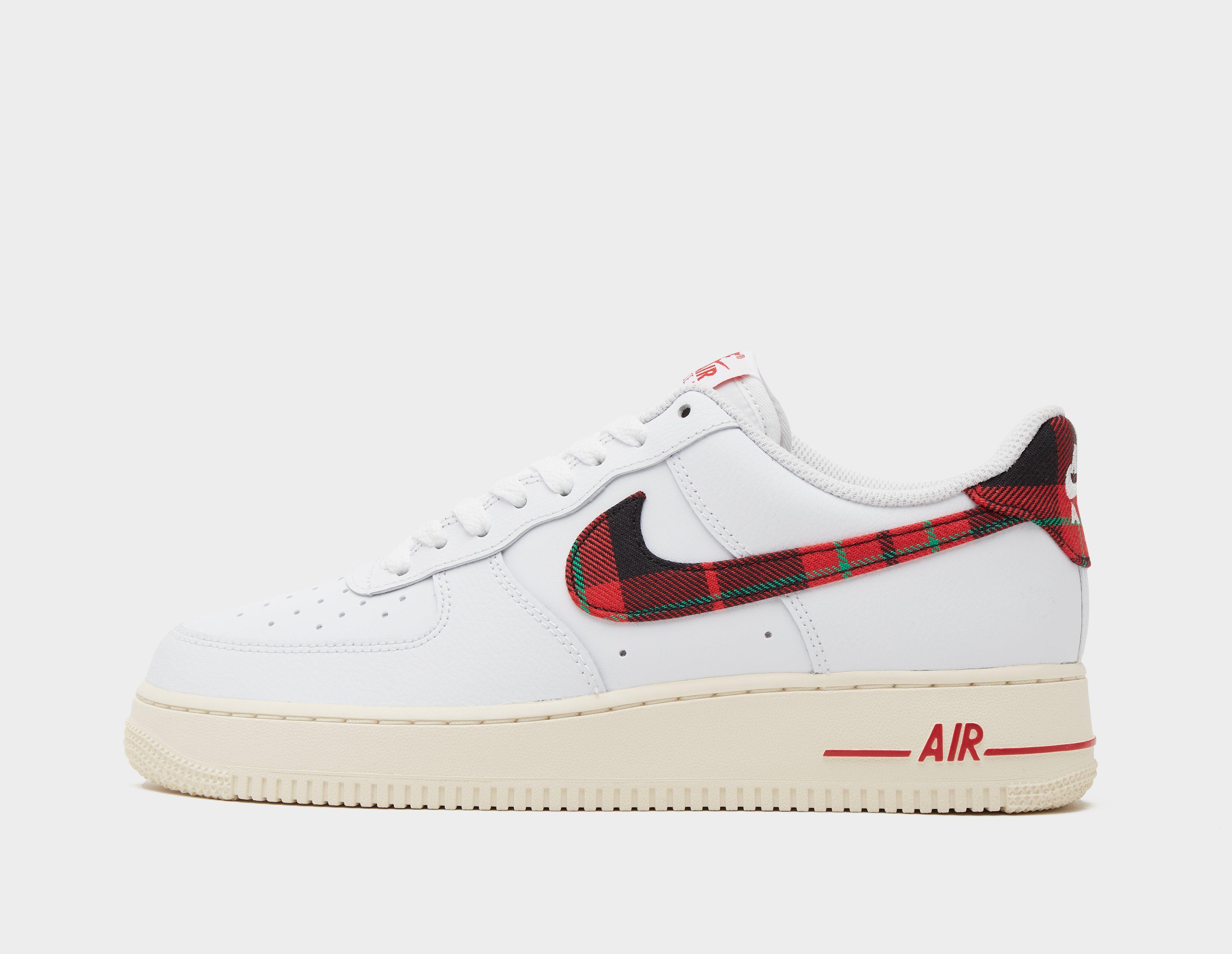 red and white air force 1 men