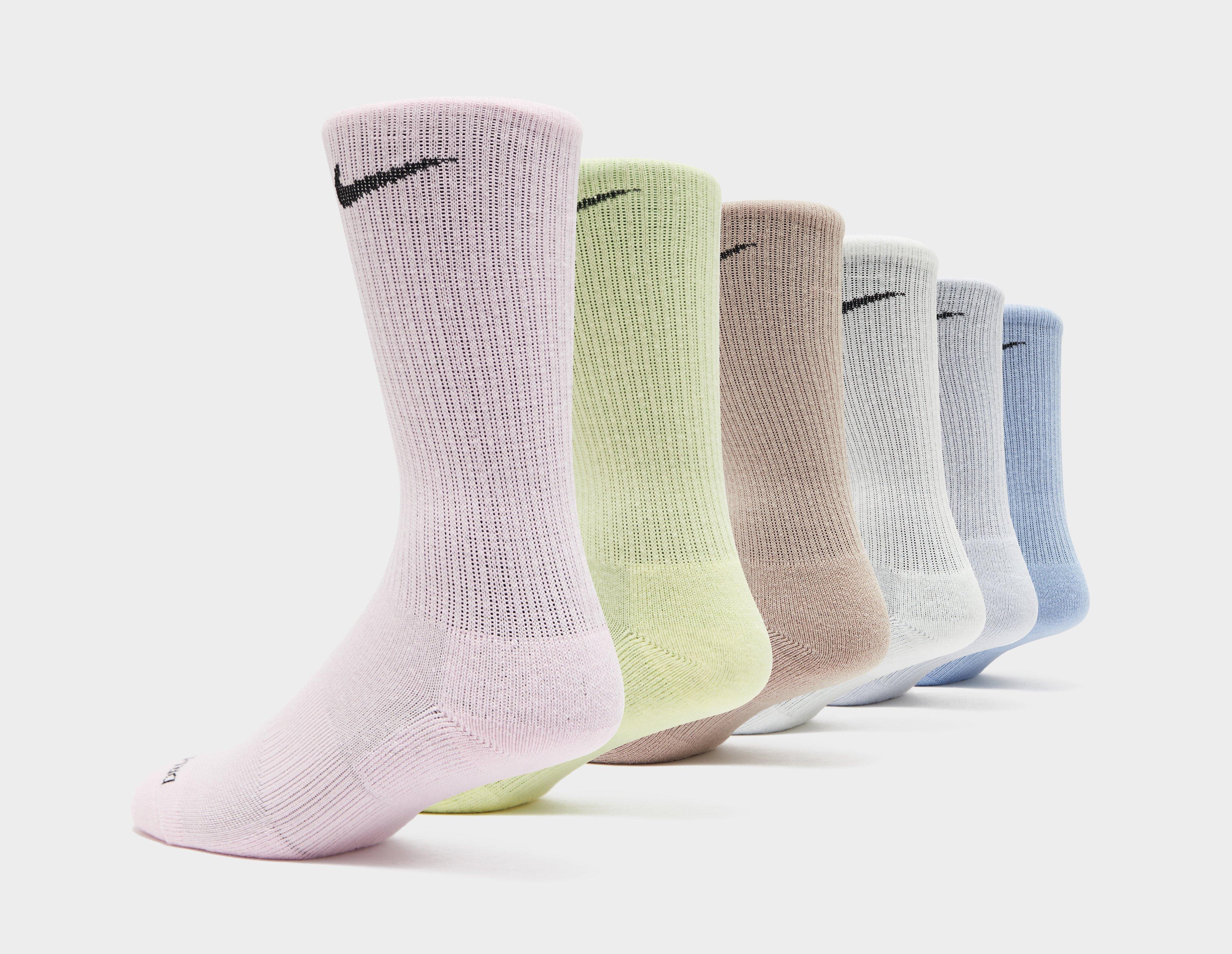 Nike 6-Pack Everyday Cushioned Training Crew Socks