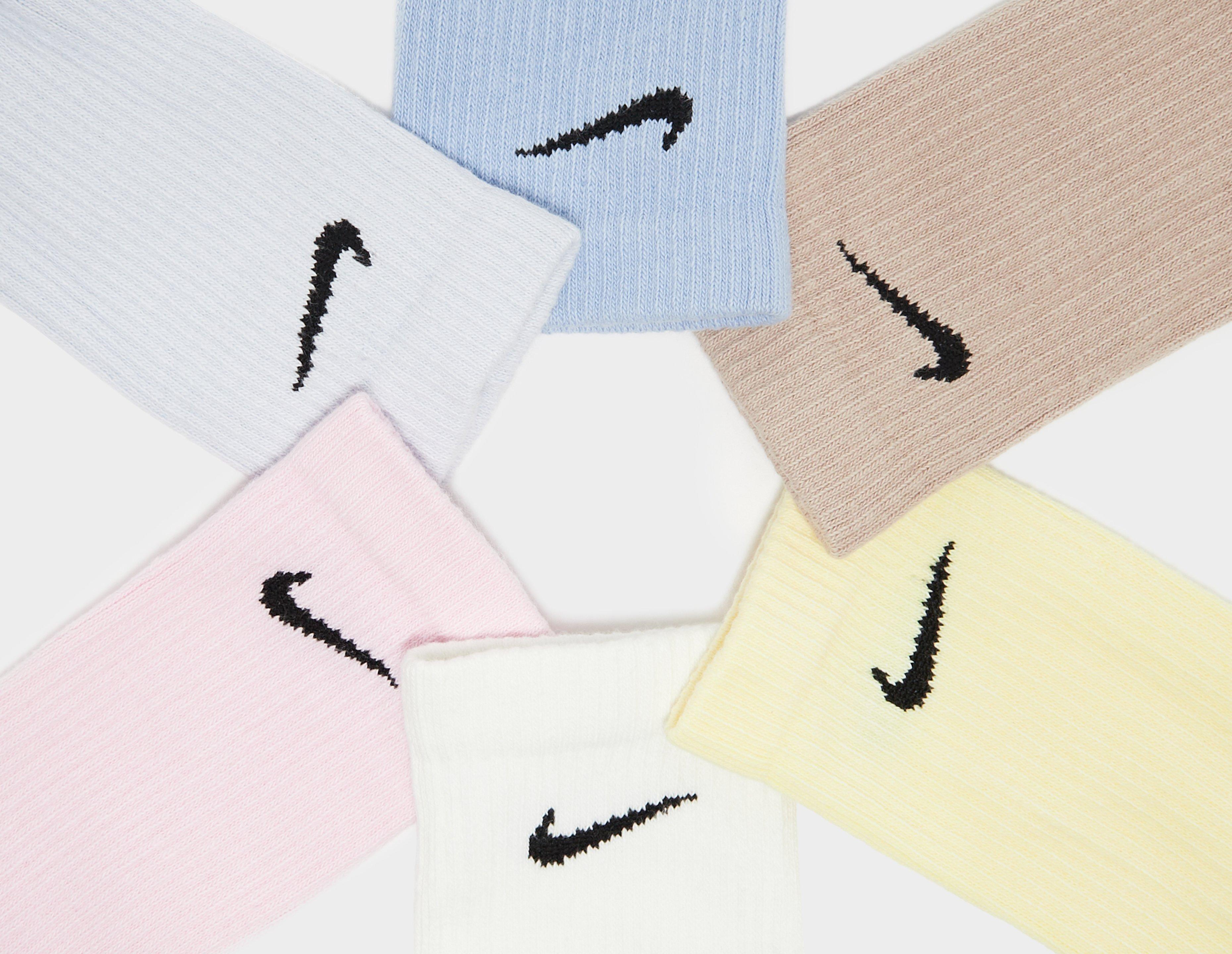 Nike 6-Pack Everyday Cushioned Training Crew Socks