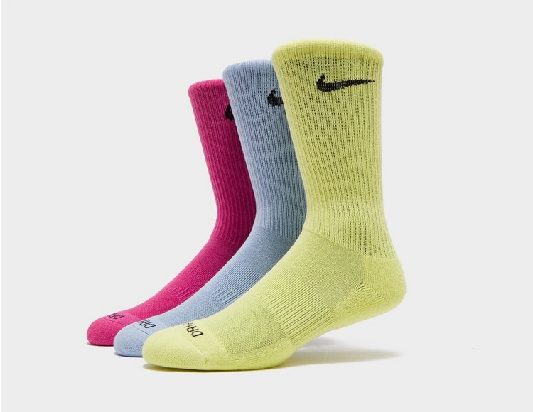Nike NK359 Everyday Crew Socks 3 Pack - All Clothing & Protection
