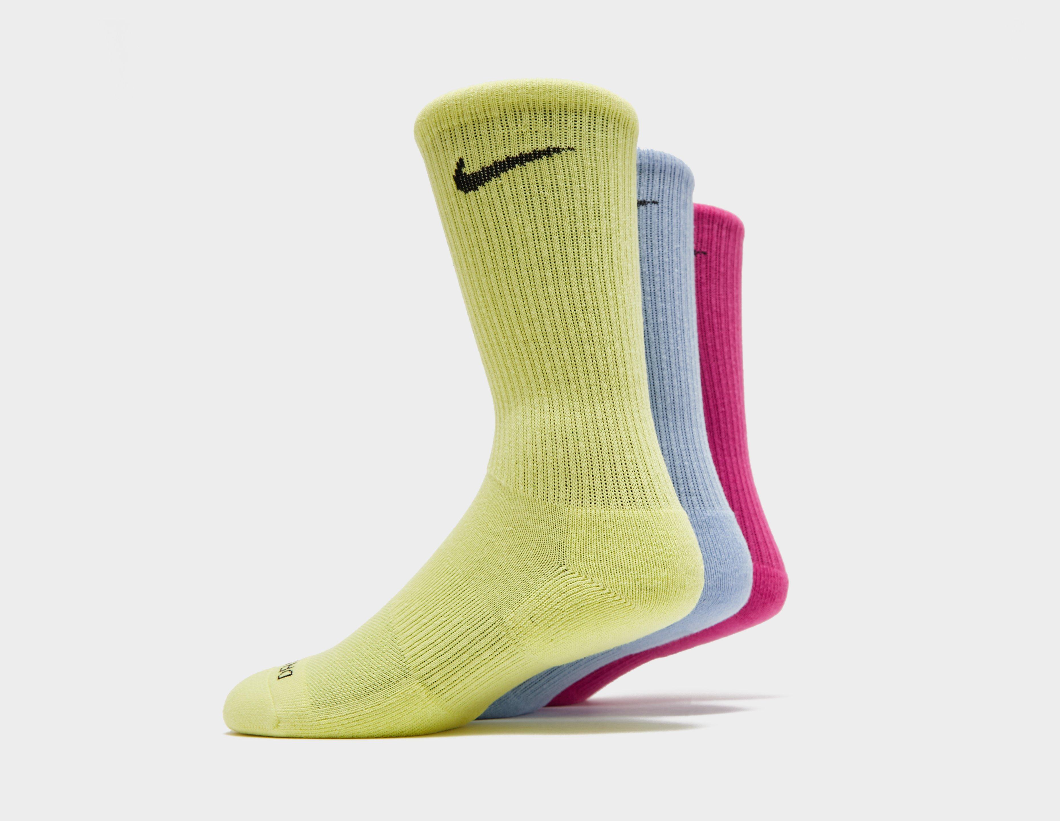 Nike Everyday Plus Cushioned Crew Socks (3-Pack)