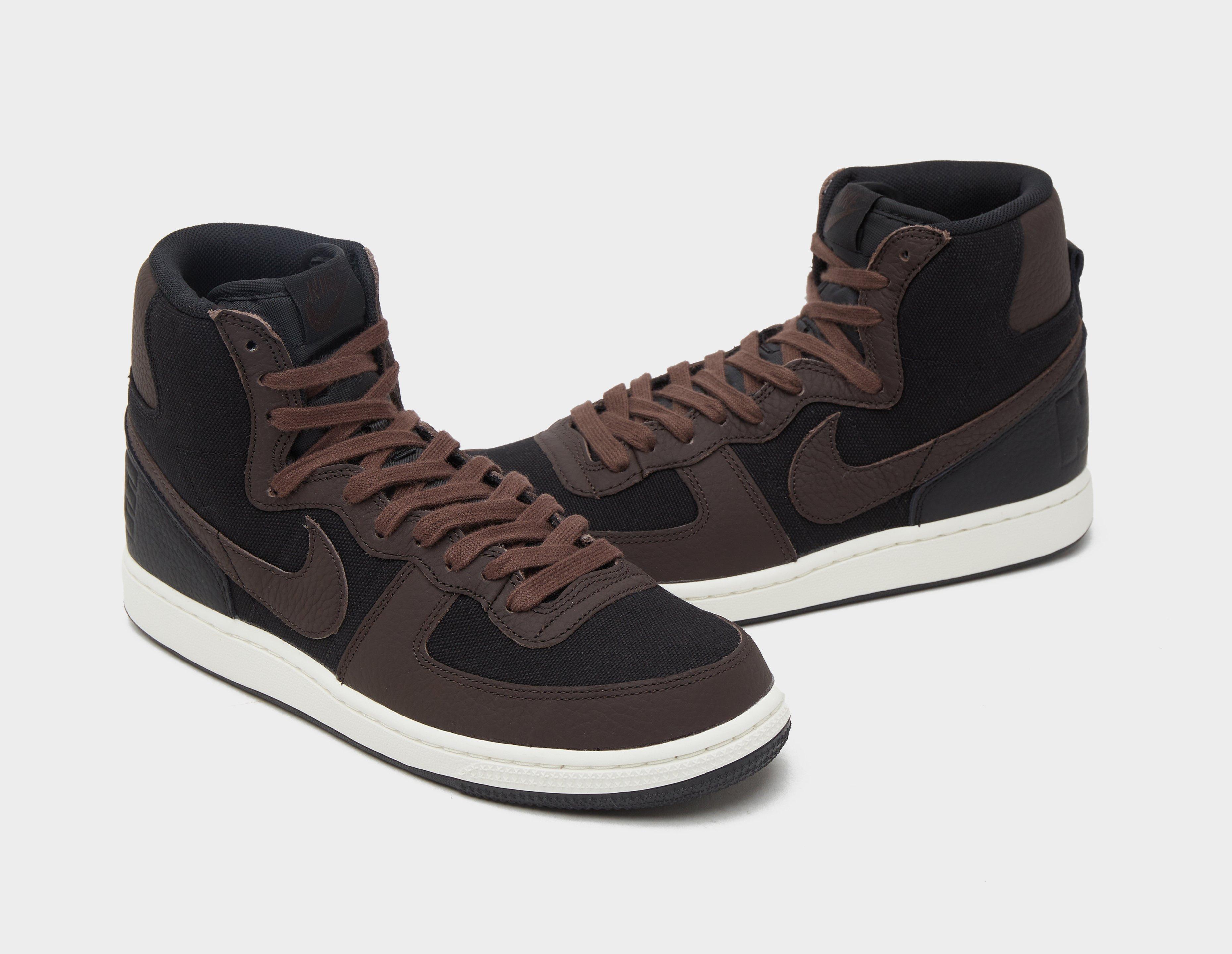 Brown Nike Terminator High | nike hyperfuse low mens black shoes