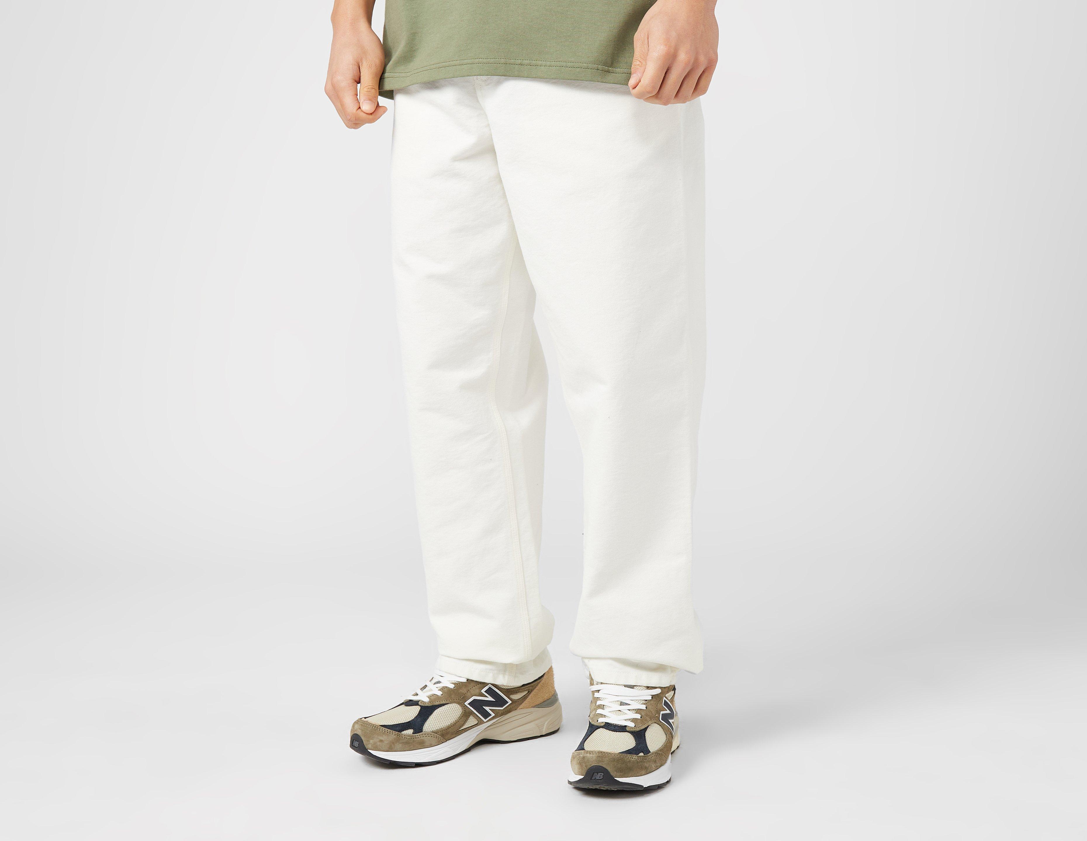 Carhartt single hotsell knee pant white