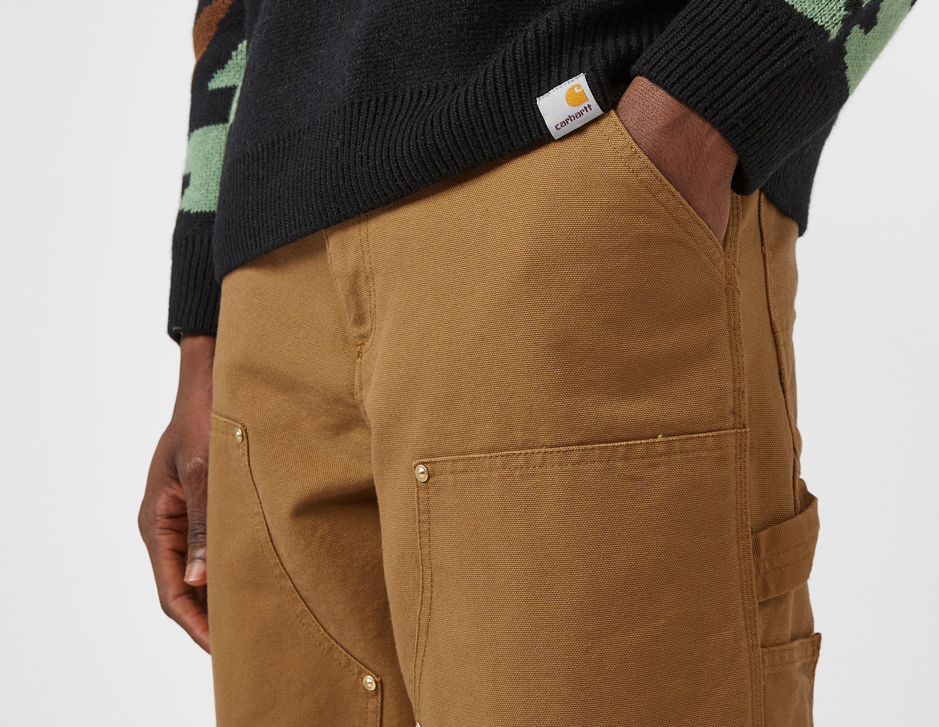 Brown Carhartt WIP Double Knee Pants