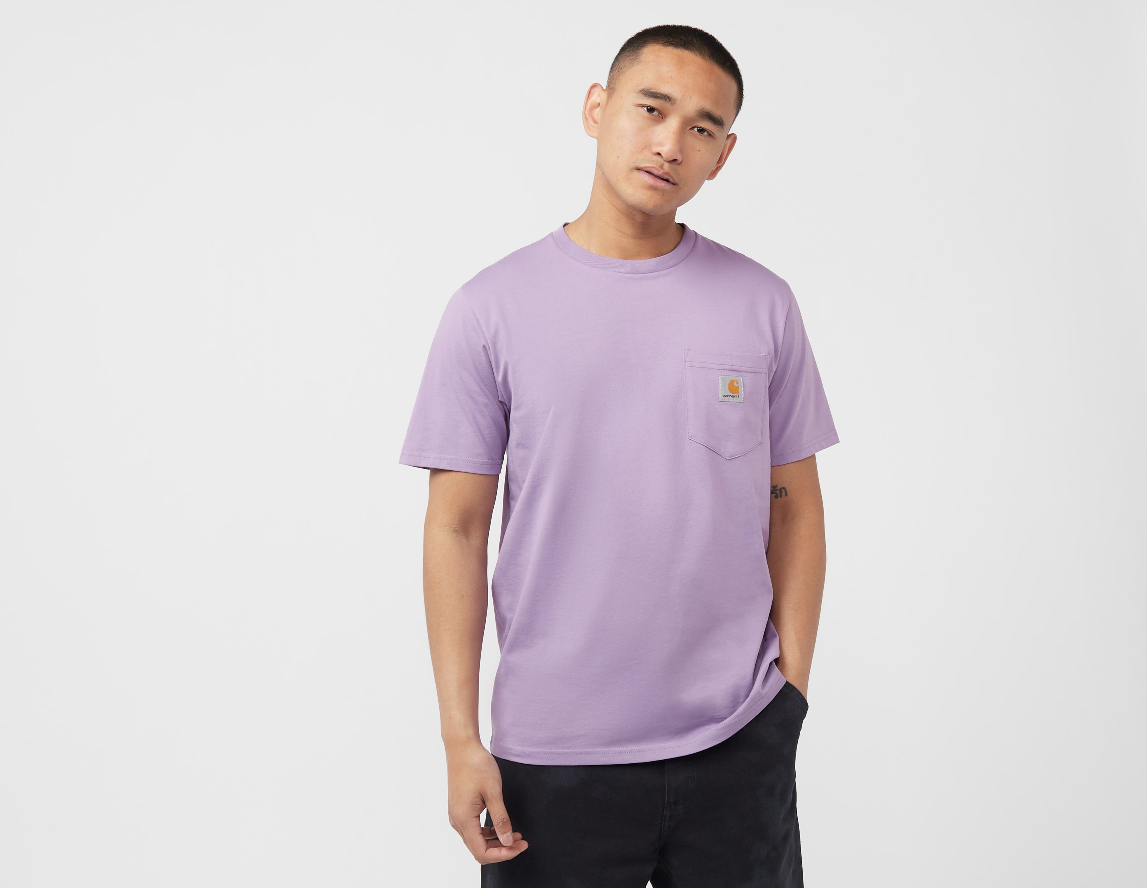 Mix Match T shirt Purple Carhartt WIP Pocket T Shirt Healthdesign