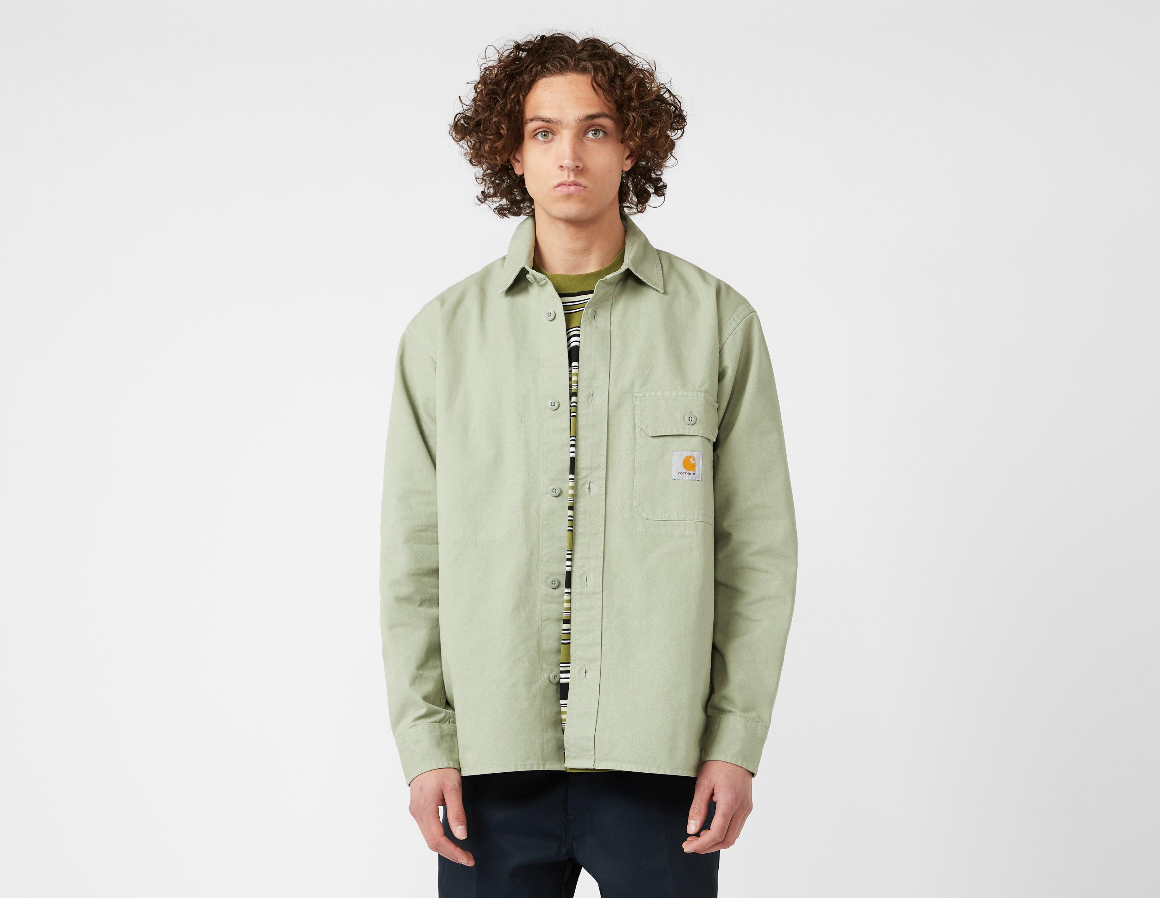 Green Carhartt WIP Reno Shirt Jacket T Shirt Manche Courte