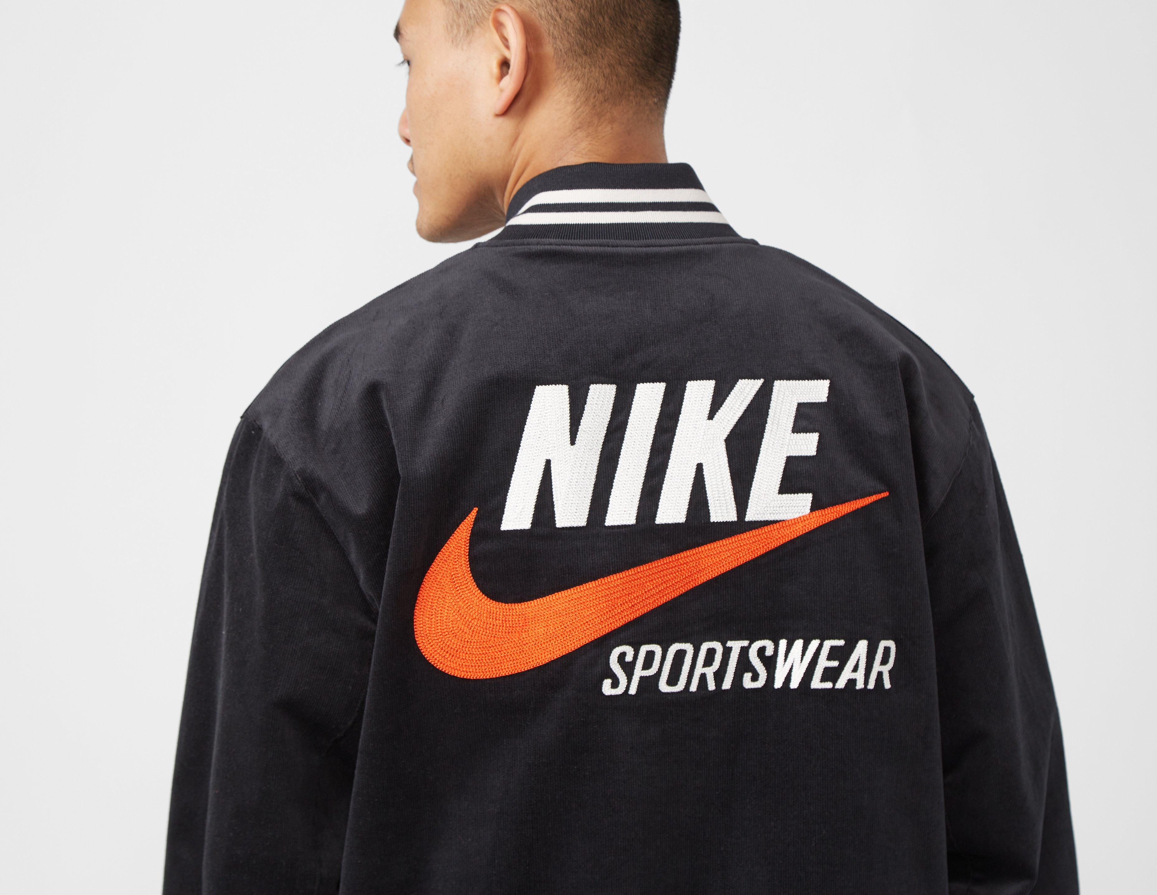 Alumix-dz? | Black Nike Sportswear Trend Bomber Jacket | nike snow