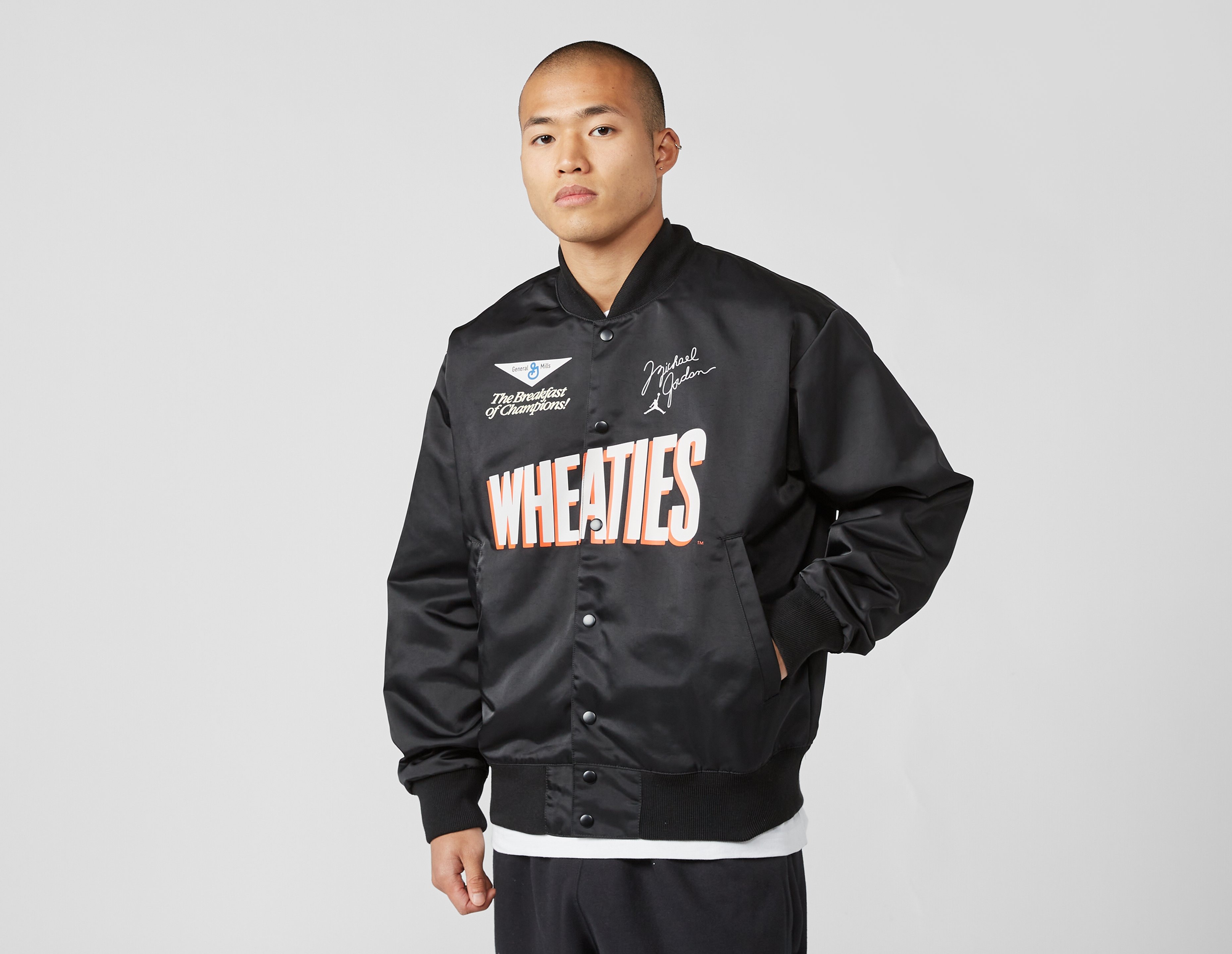 Black Jordan Flight MVP Jacket | size?