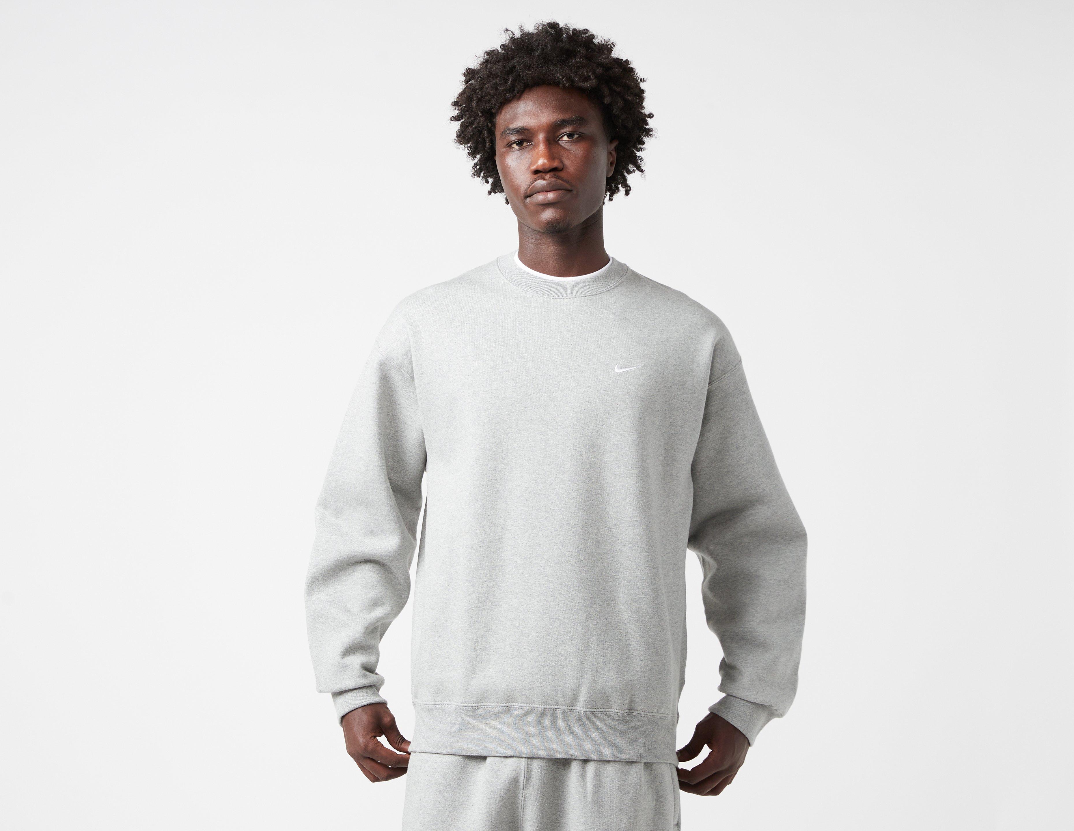 Healthdesign? | Grey Nike NRG Premium Essentials Crew Neck