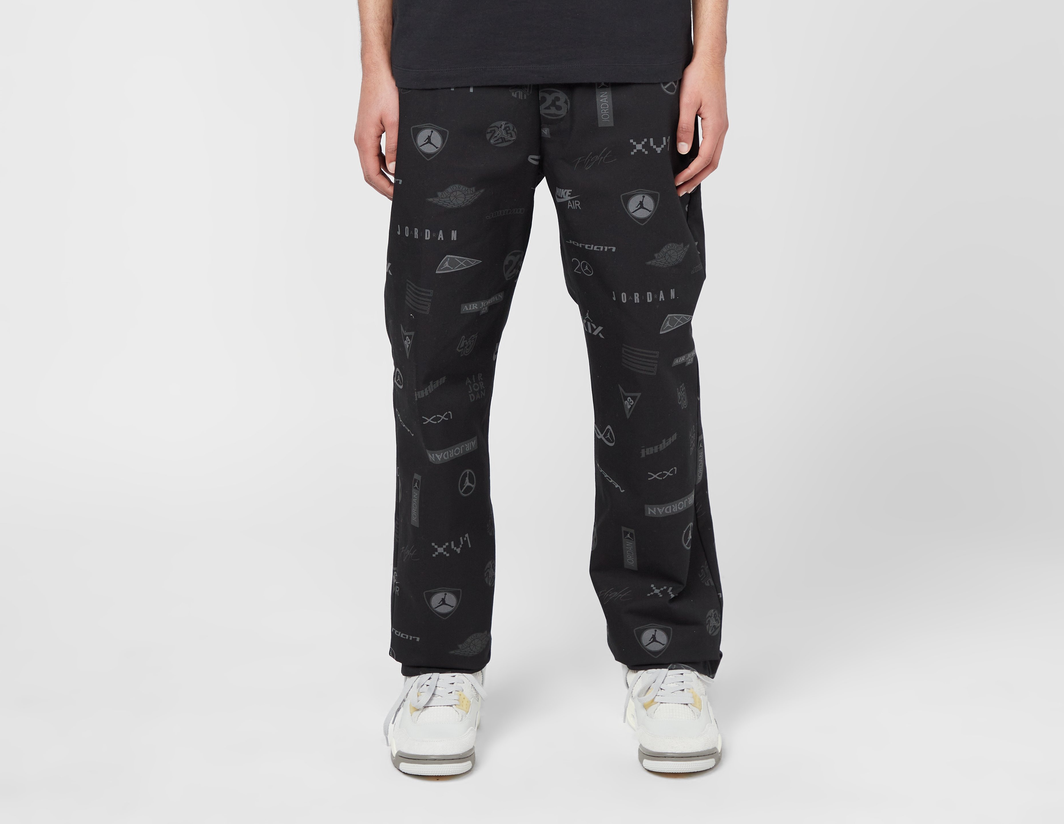 Black Jordan Flight Heritage Woven Trousers | Healthdesign? | how