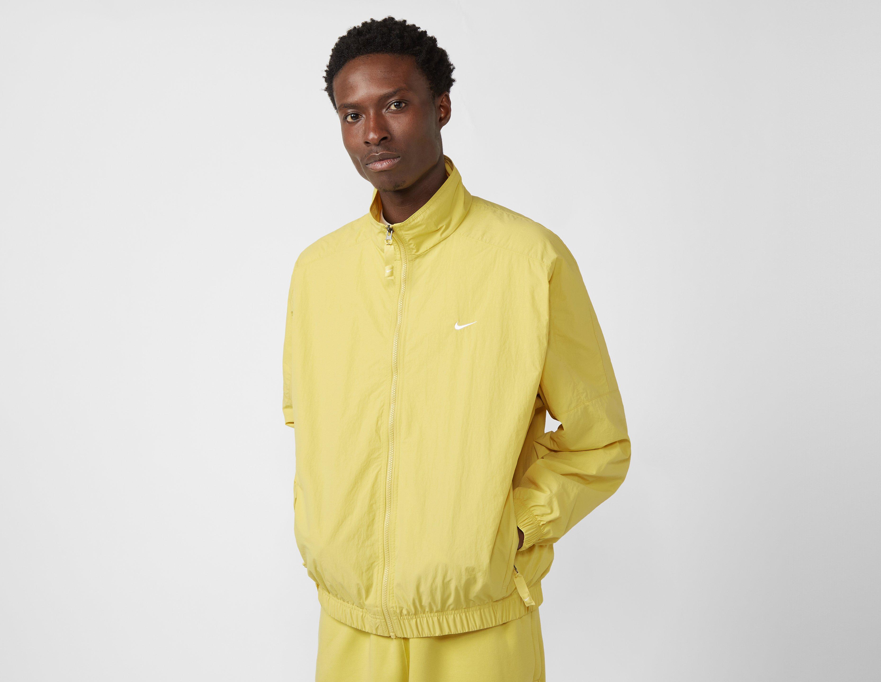 Yellow Nike Solo Swoosh Track Top - size?