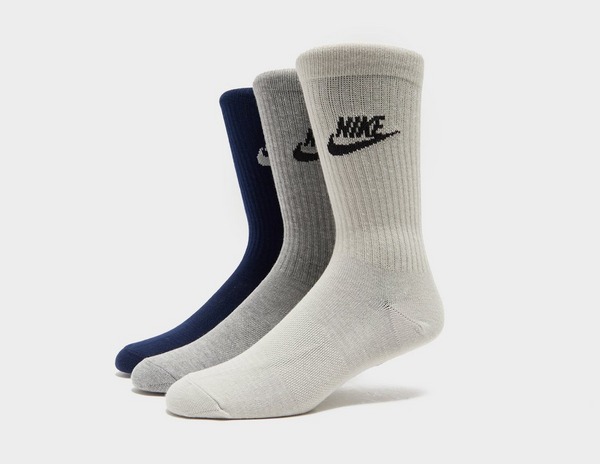 Nike Everyday Crew Socks en Gris | size?