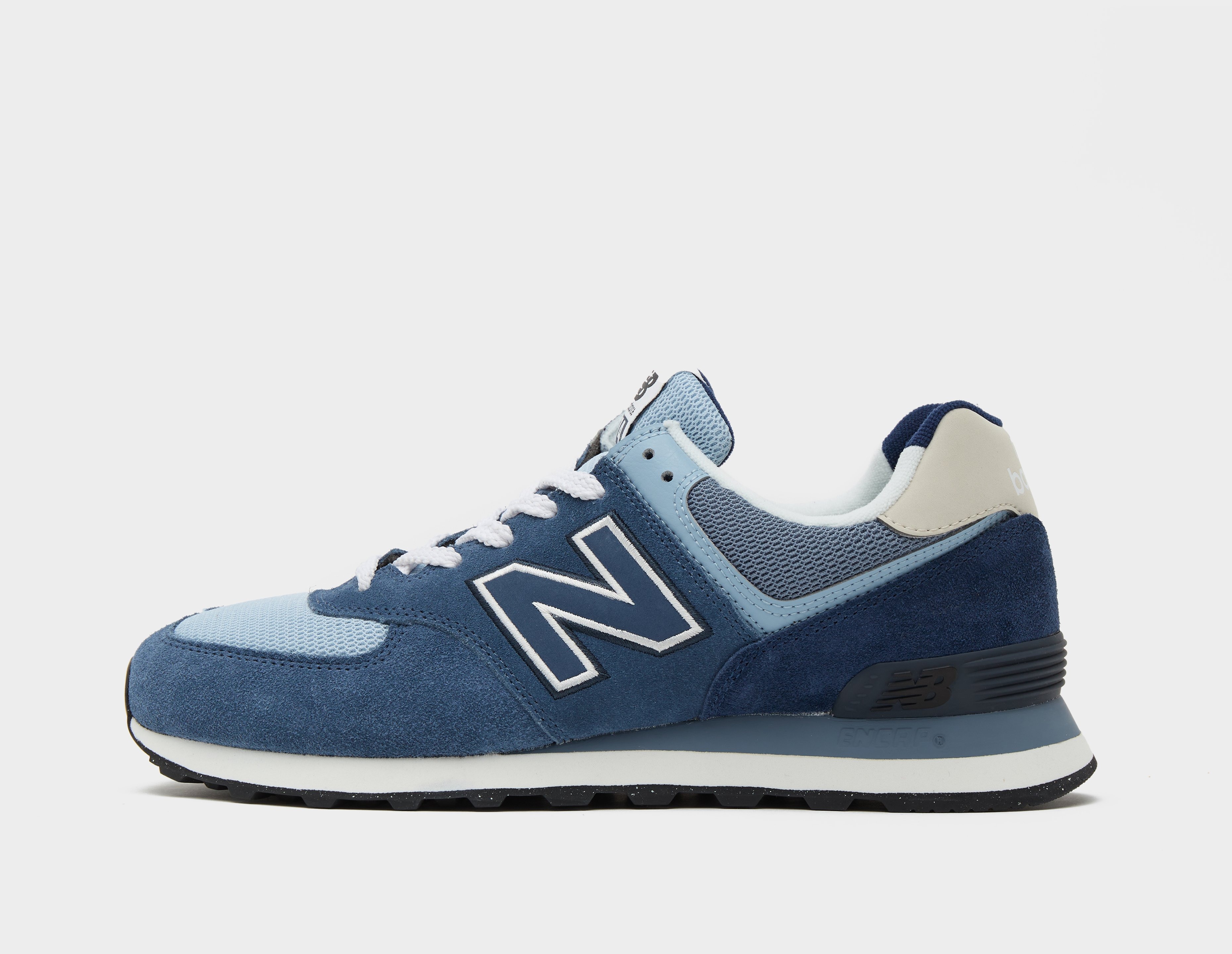 Blue New Balance 574 | size?