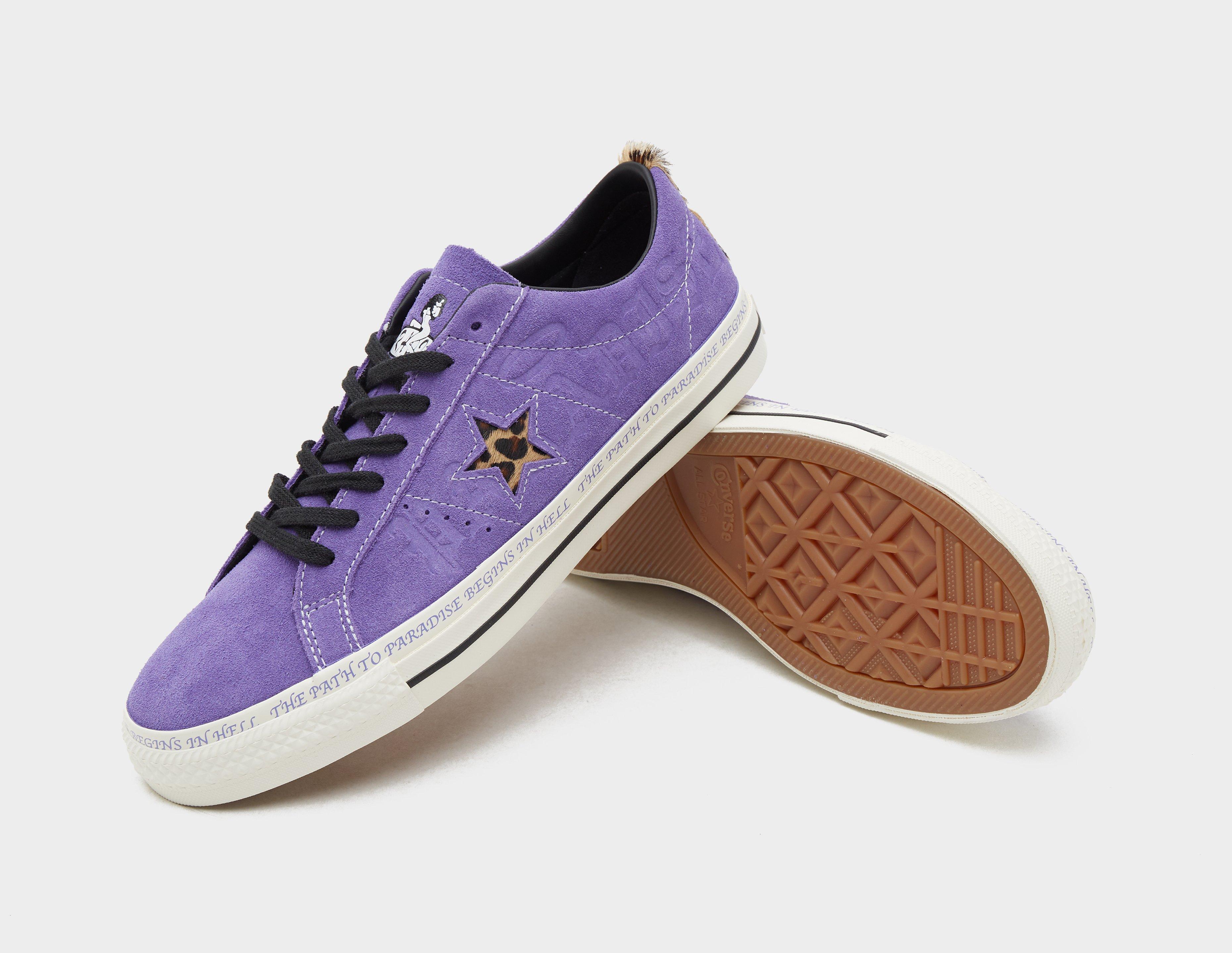 Converse one cheap star purple