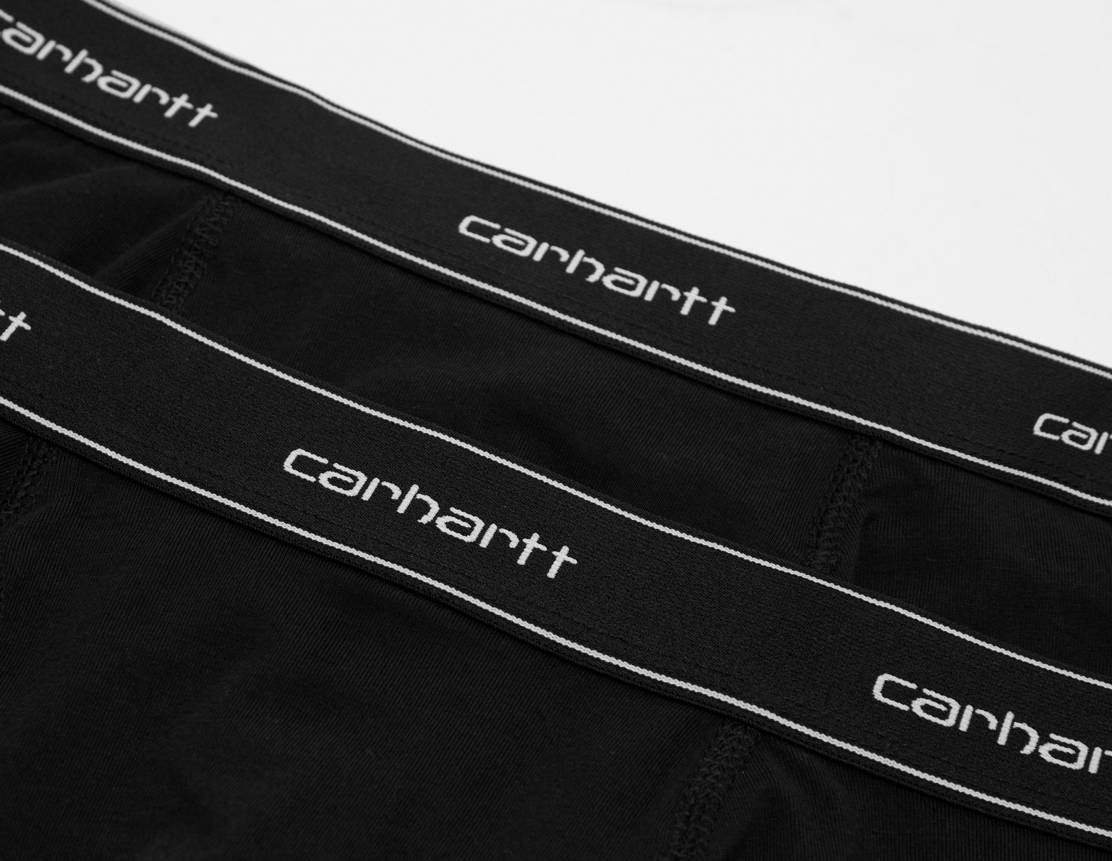 Black Carhartt WIP Cotton Trunks 2-Pack