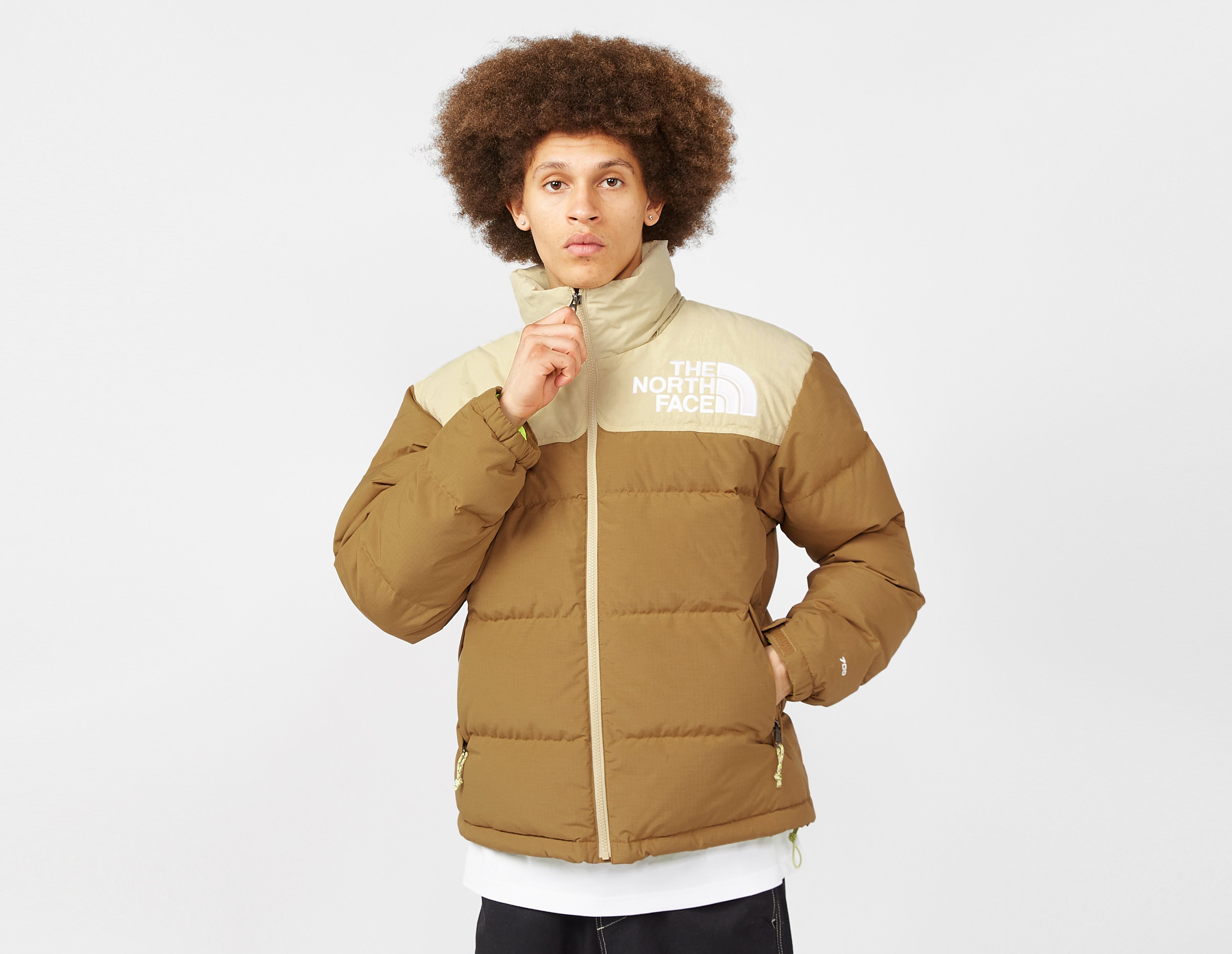 Healthdesign? - Tek Nuptse Jacket | Fi Hi - Brown The North Face '92 Low -  Ajmone chest flap-pocket shirt