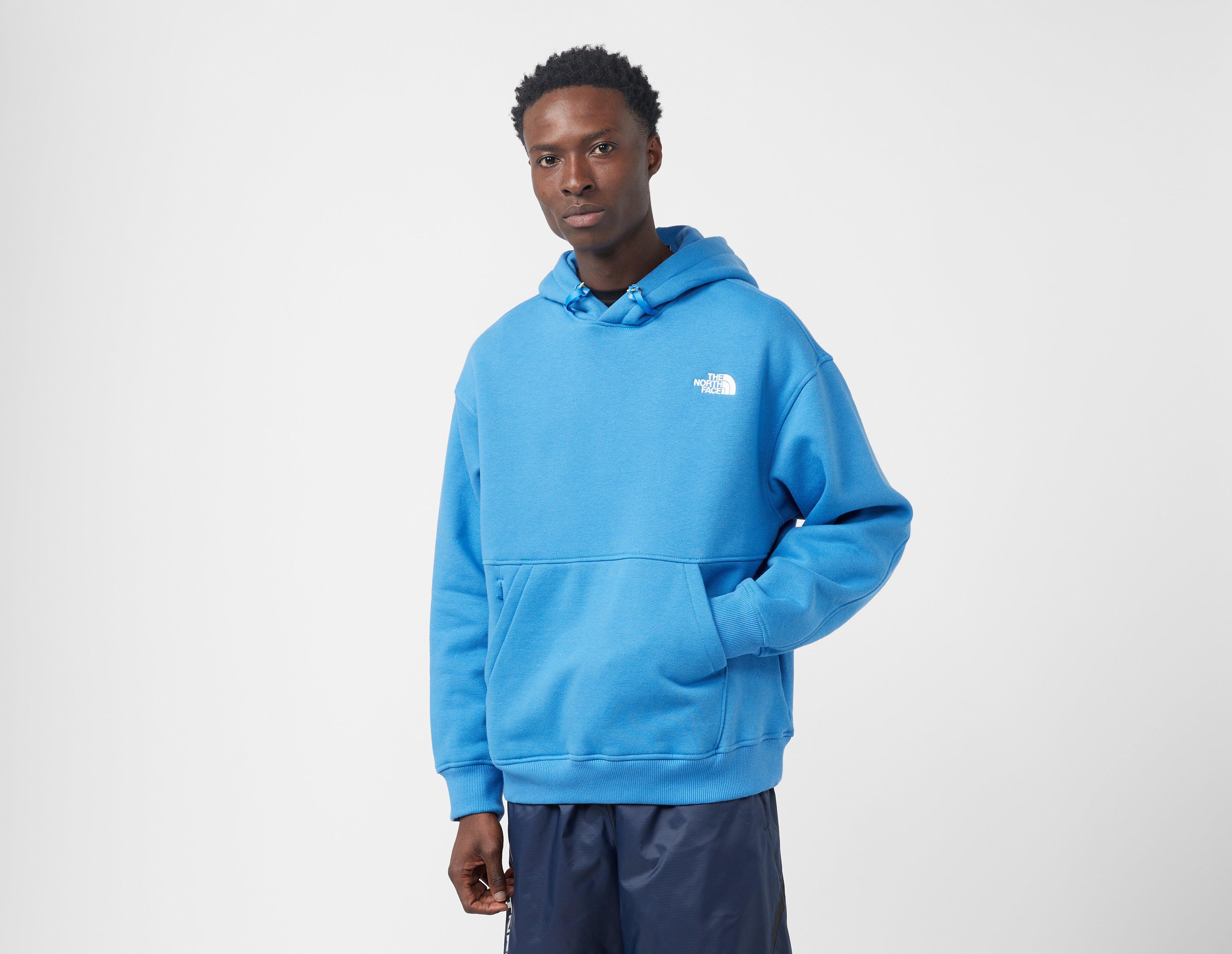 Blue cheap face hoodie