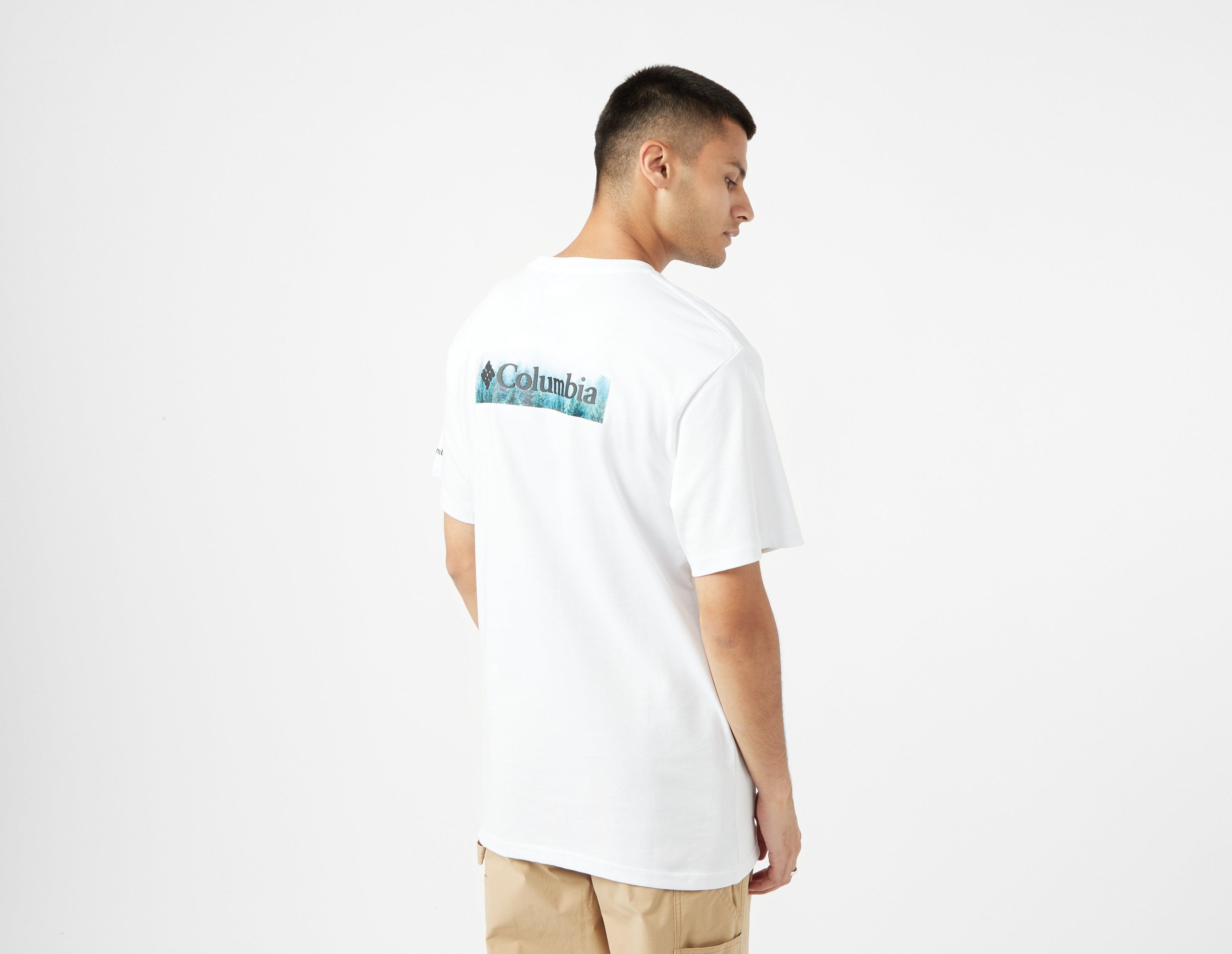 columbia white t shirt