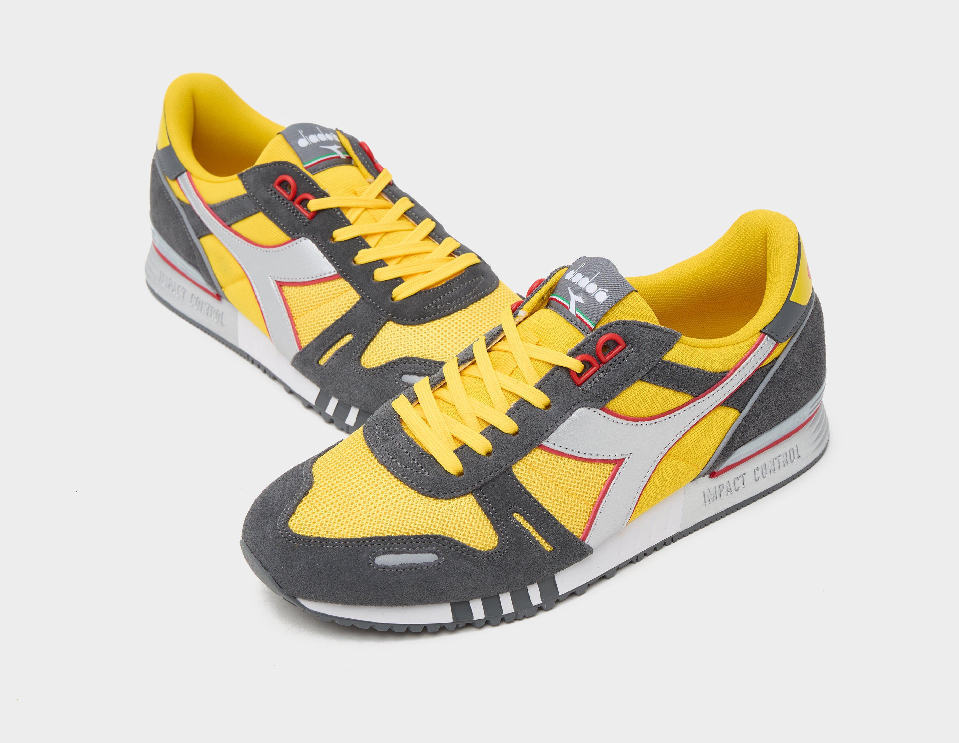 Yellow diadora shop trainers