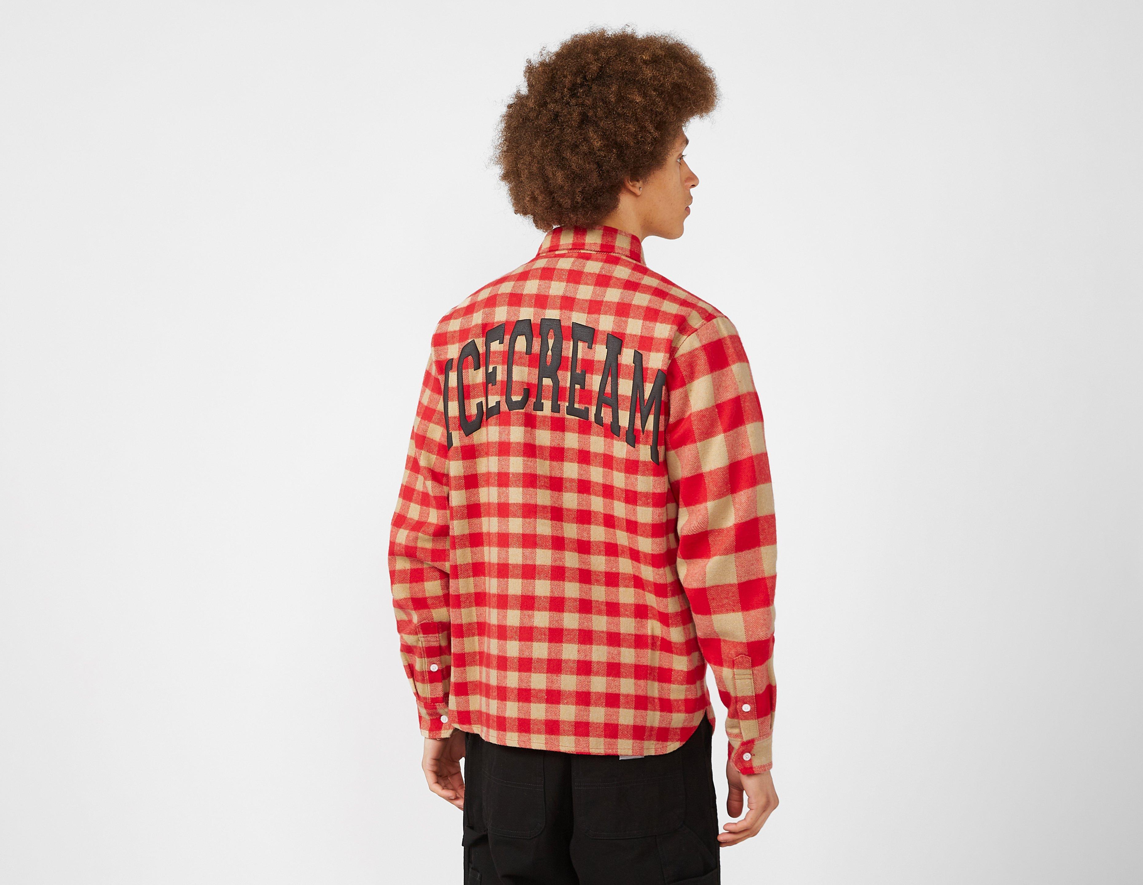 ICECREAM CHECK FLANNEL SHIRT