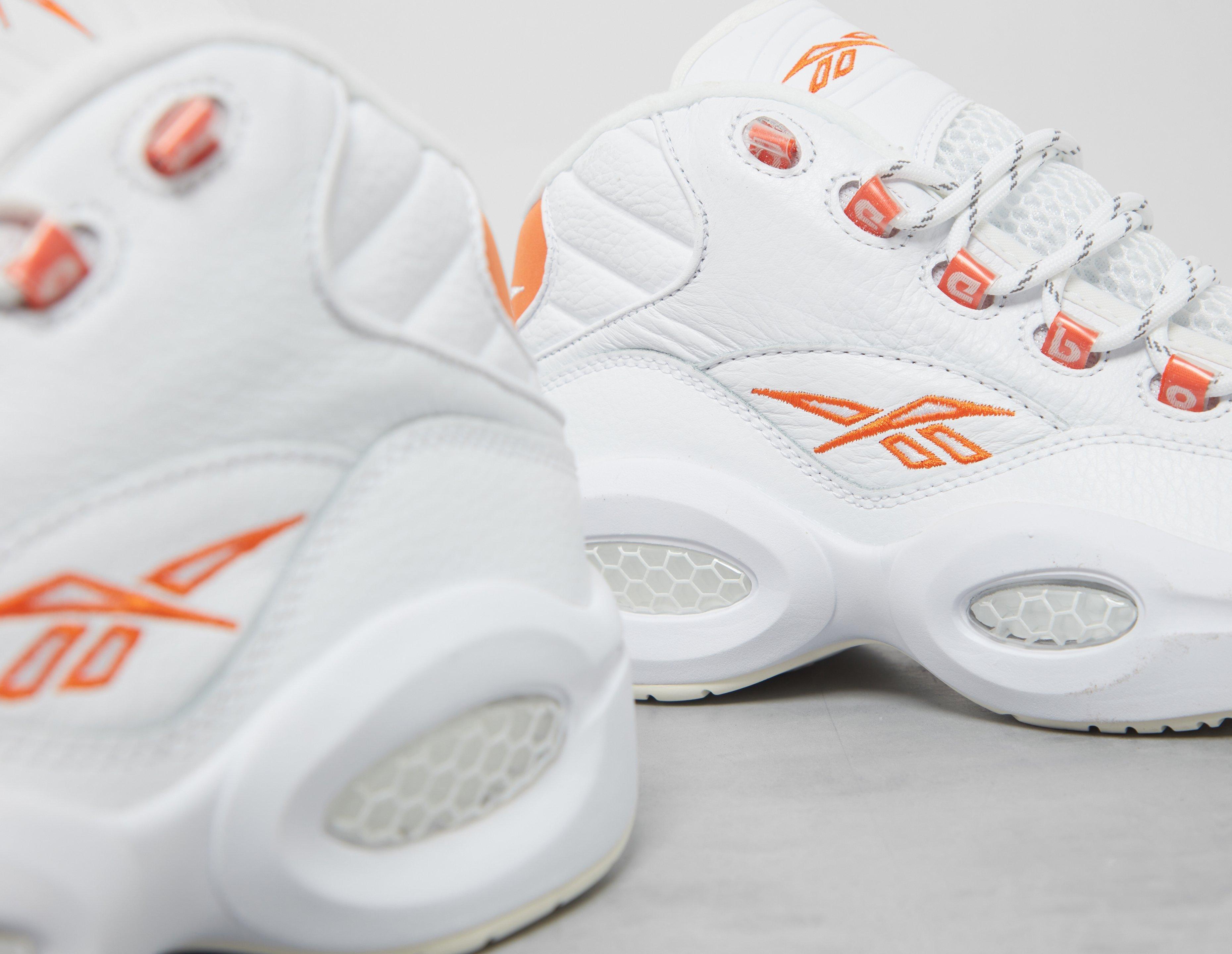 White Reebok Question Mid | size?