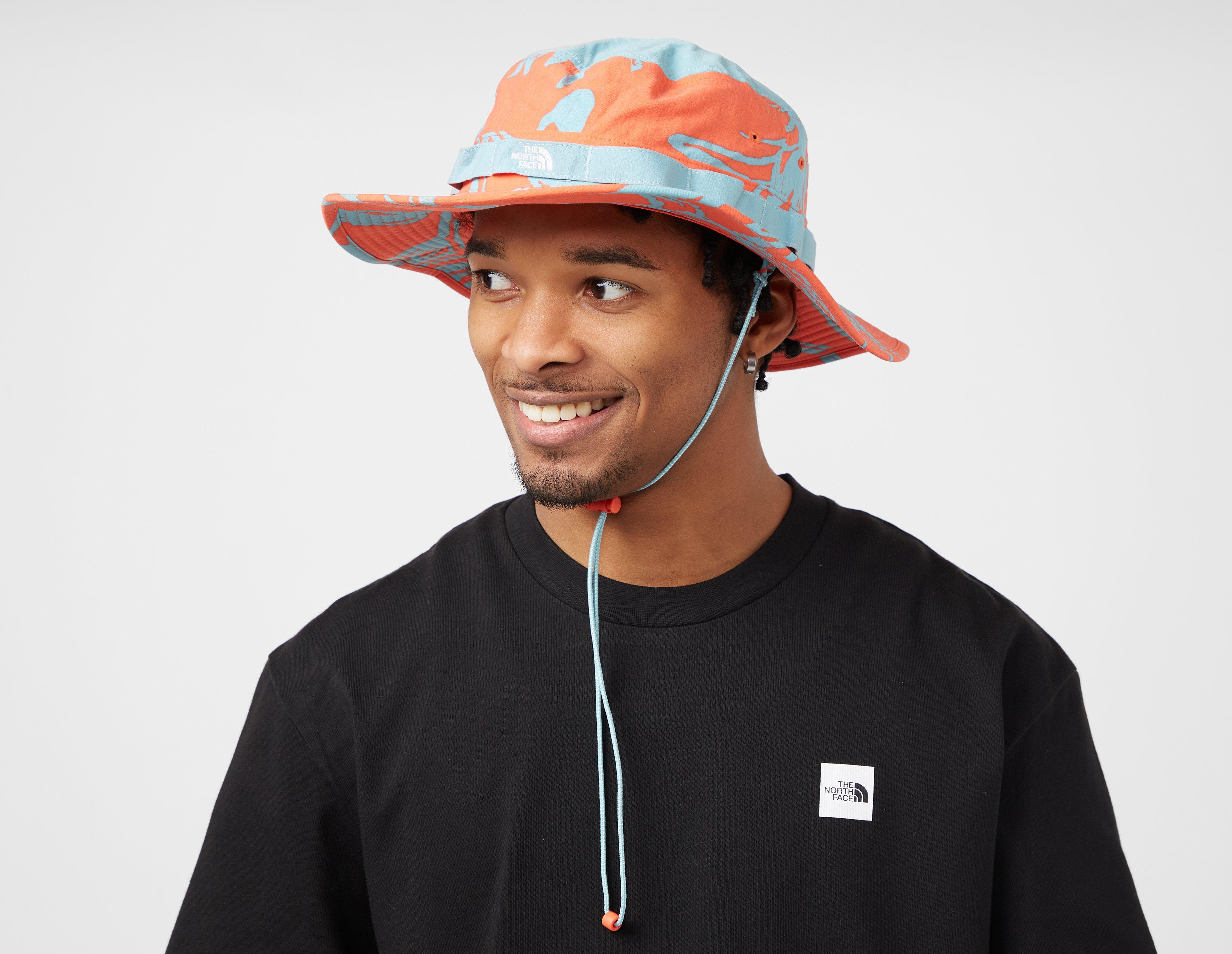 Orange north face on sale hat