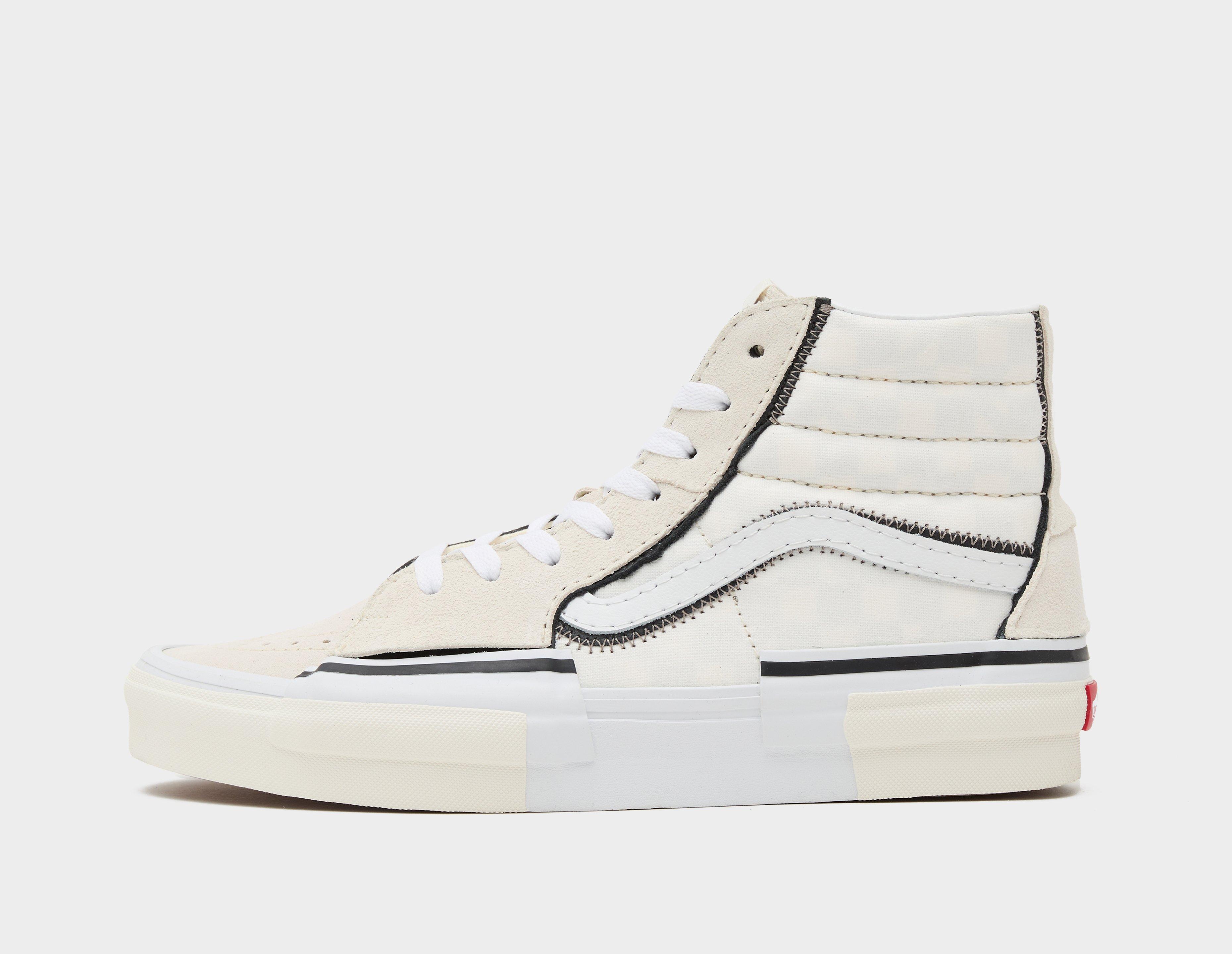 Hoe tetraëder opschorten Wit Vans Sk8-Hi Recon- size? Nederland