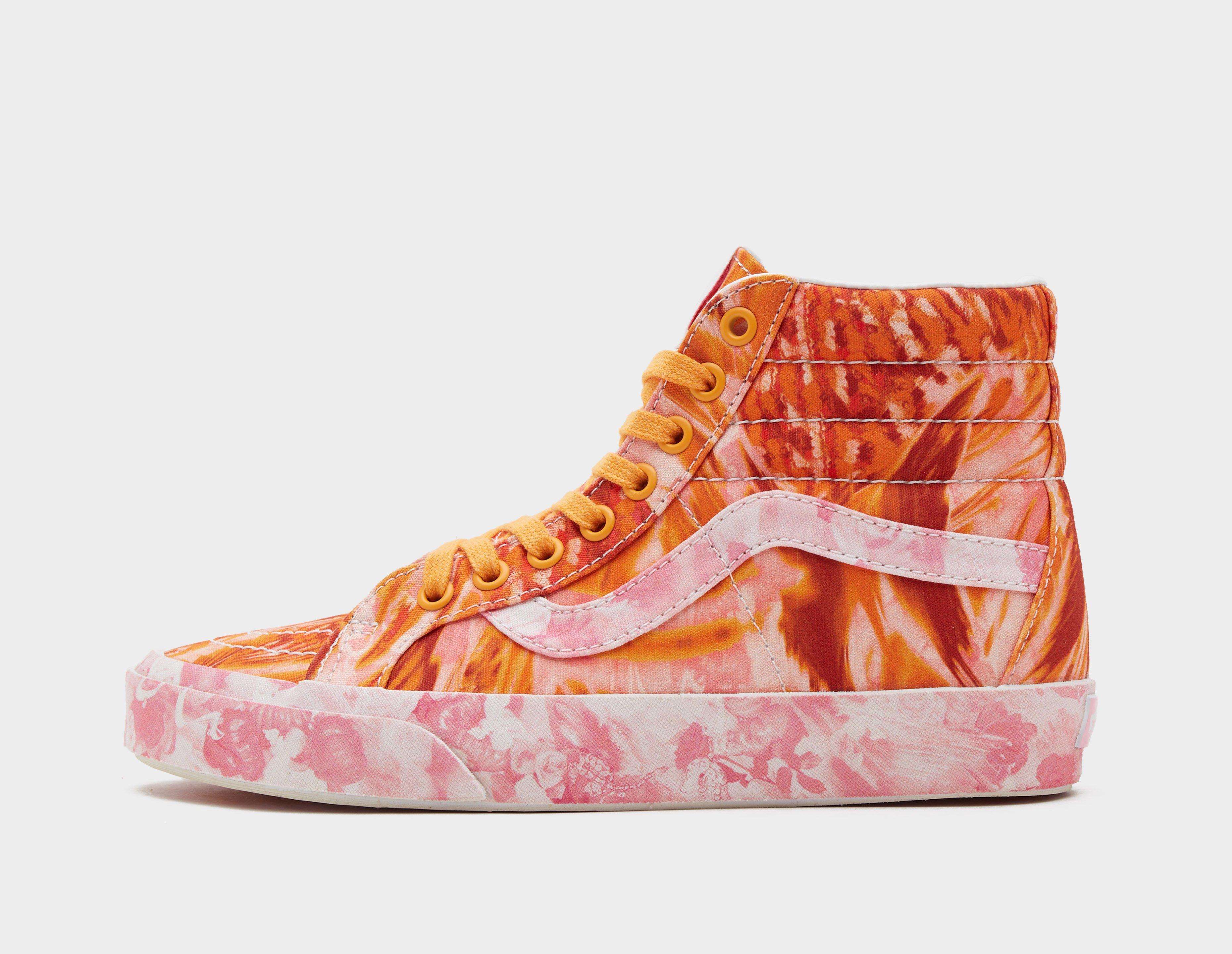 Orange sk8 hi on sale vans