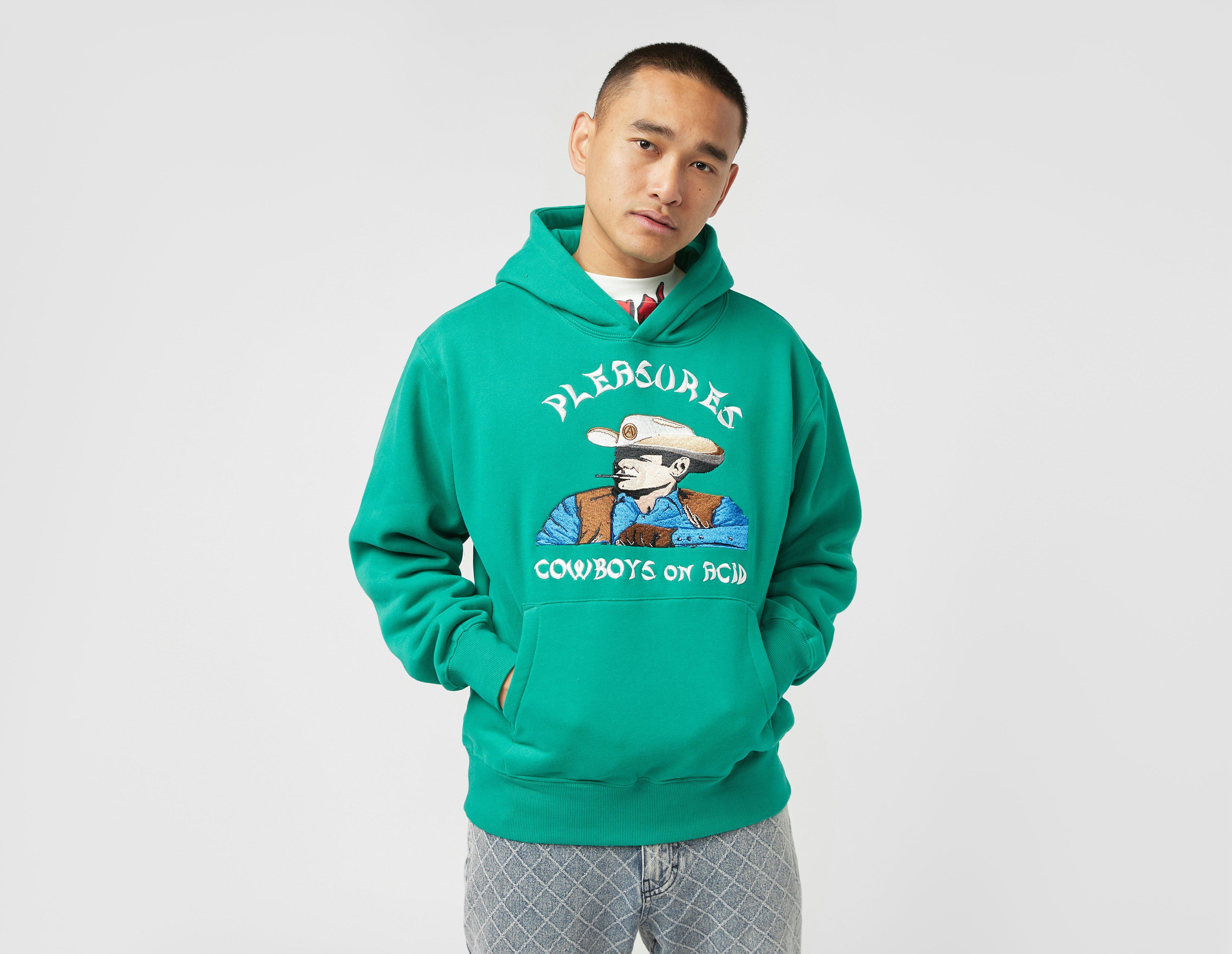 Pleasures Rhythm Hoodie Green / Small