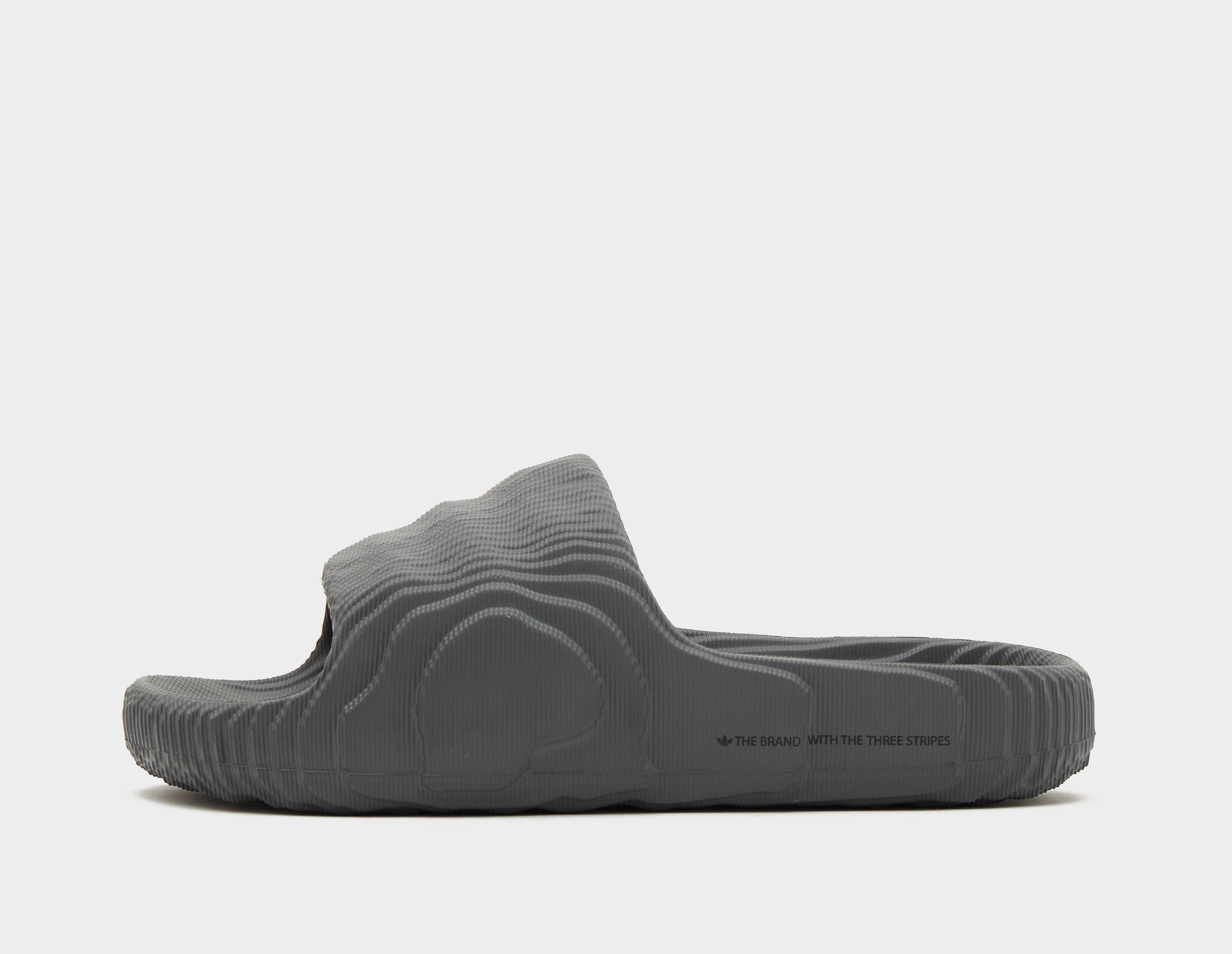Grey adidas Originals Adilette 22 Slides Women's | size?
